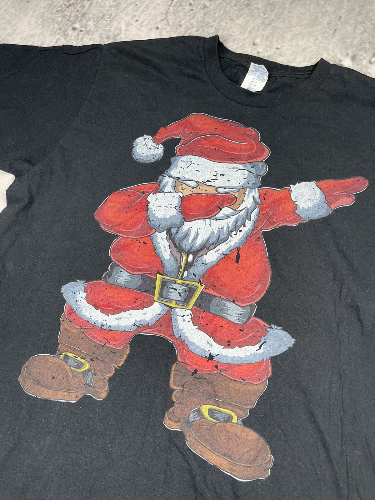 Vintage Santa Clause 🎅 dab big logo New Year snow Size US XL / EU 56 / 4 - 2 Thumbnail