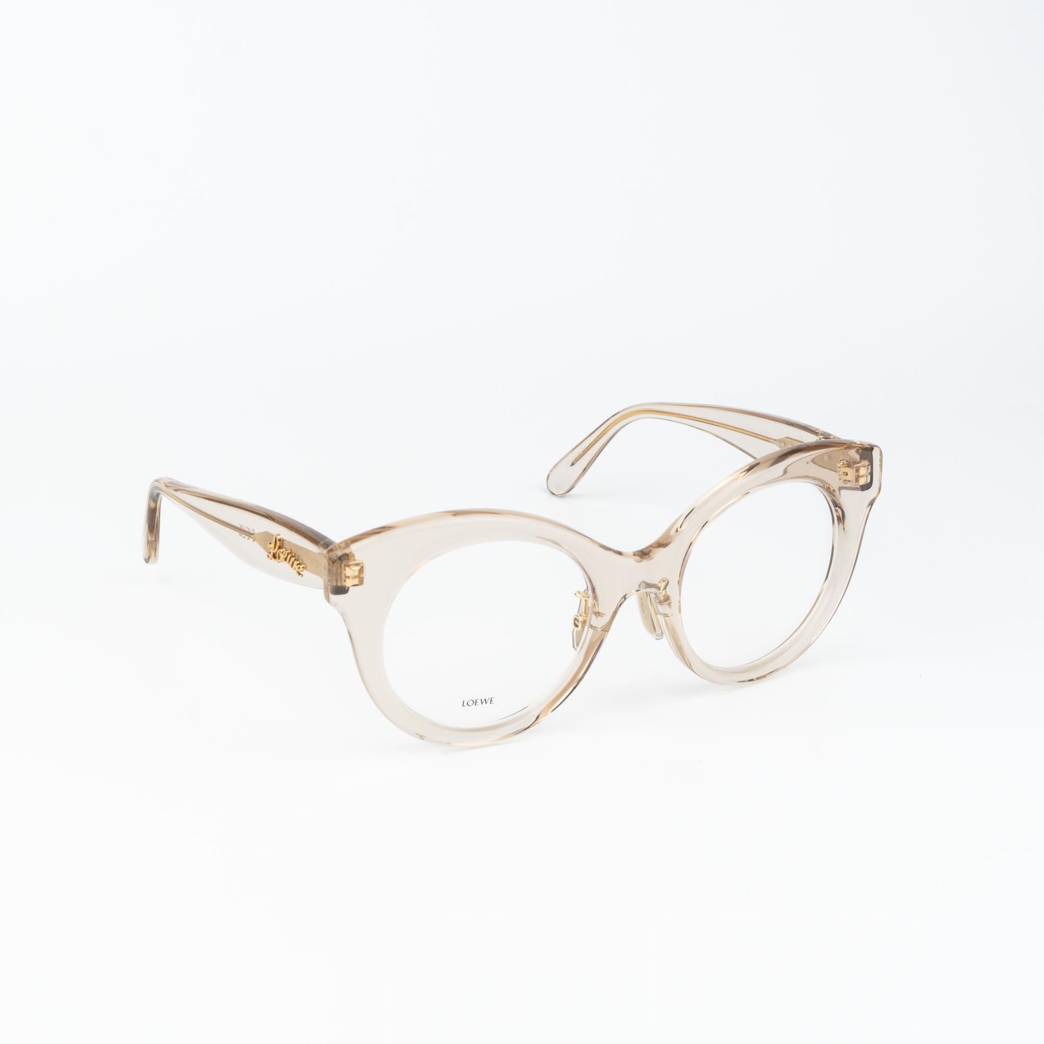 Loewe Loewe CURVY Women Eyeglasses LW50074F 057 NEW AUTHENTIC Size ONE SIZE - 4 Thumbnail