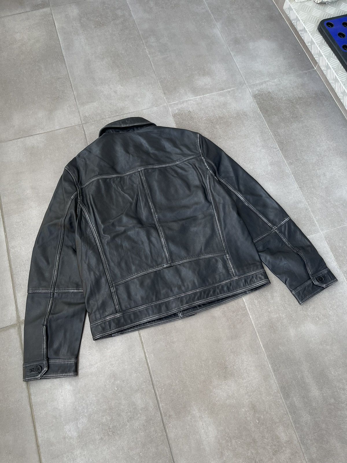 Zadig & Voltaire !DS! SS23 Zadig & Voltaire Lasso Dyed Leather Jacket Size US M / EU 48-50 / 2 - 17 Thumbnail