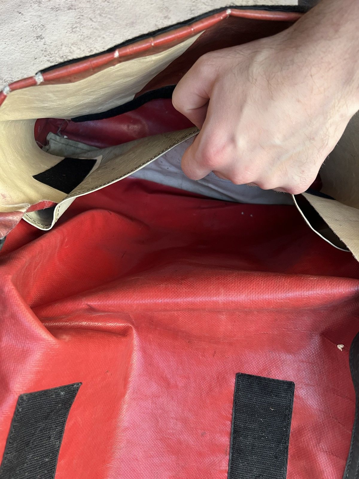 Freitag × Vintage !! FREITAG Bag Series G5.1 Recycling Large Messanger Size ONE SIZE - 7 Thumbnail