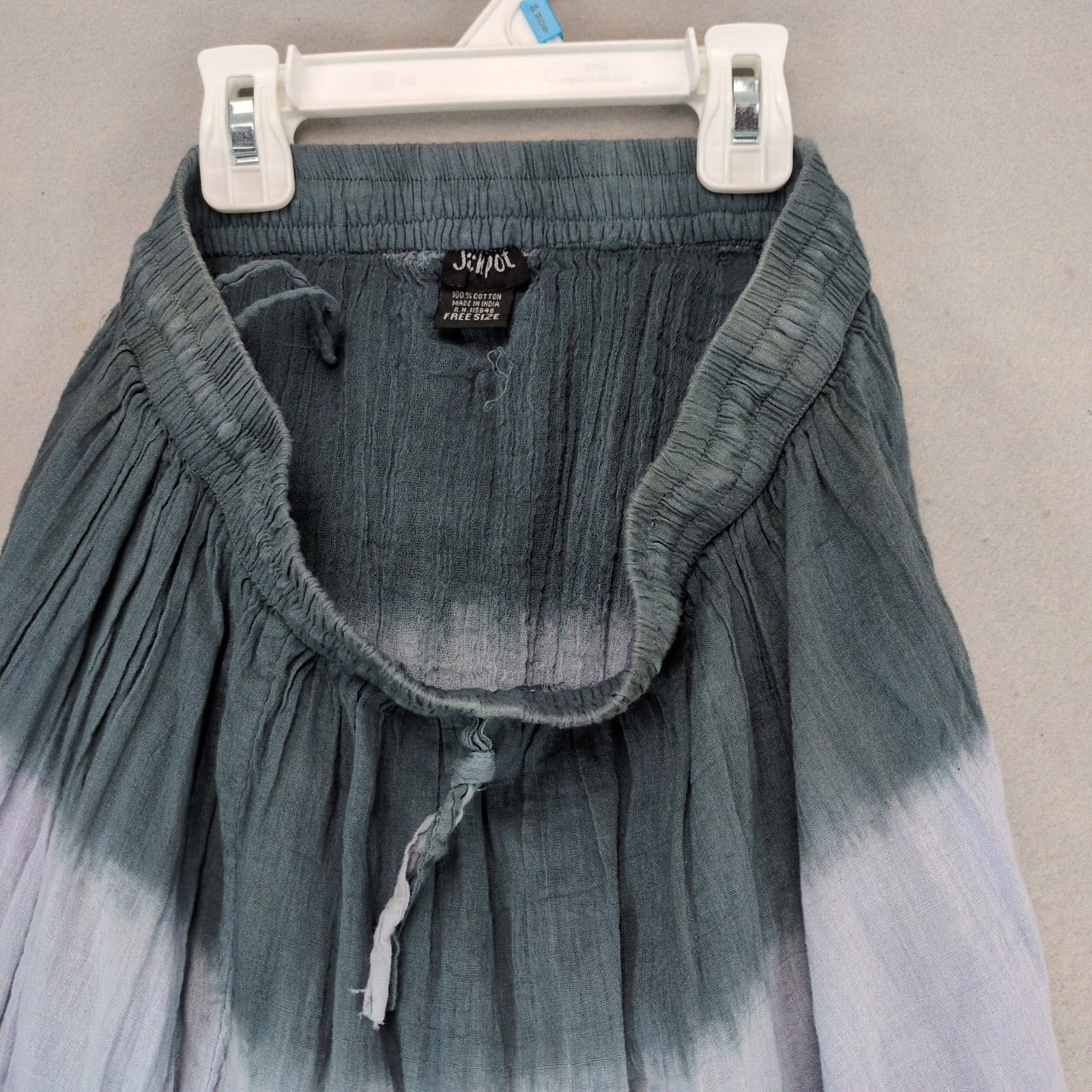 Other Jackpot Purple Gray Tie Dye Tiered Maxi Skirt One Size Size 30" / US 8 / IT 44 - 4 Thumbnail