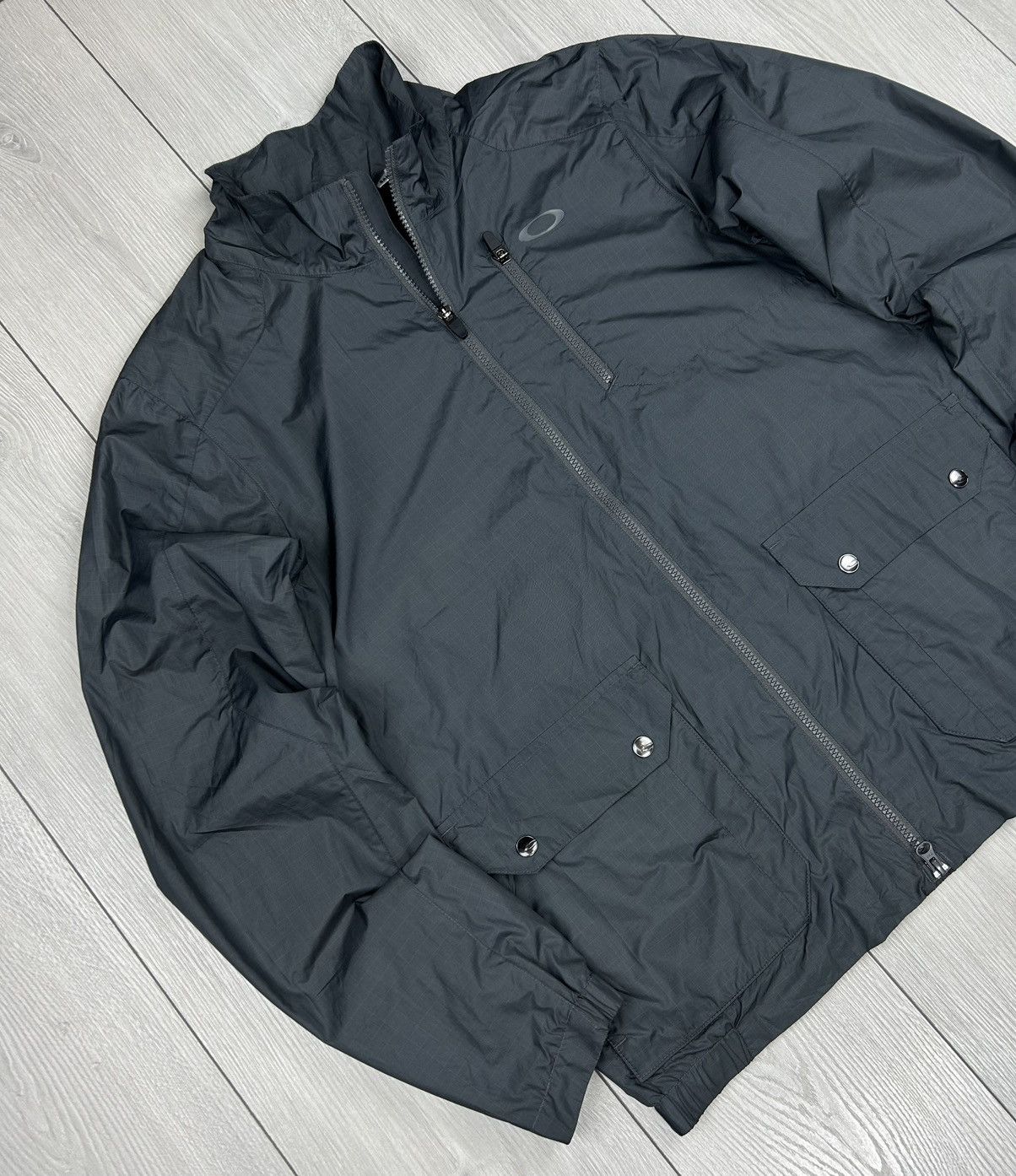 Oakley × Vintage Oakley Vintage Sample Light Jacket Grey Size L Size US M / EU 48-50 / 2 - 3 Thumbnail