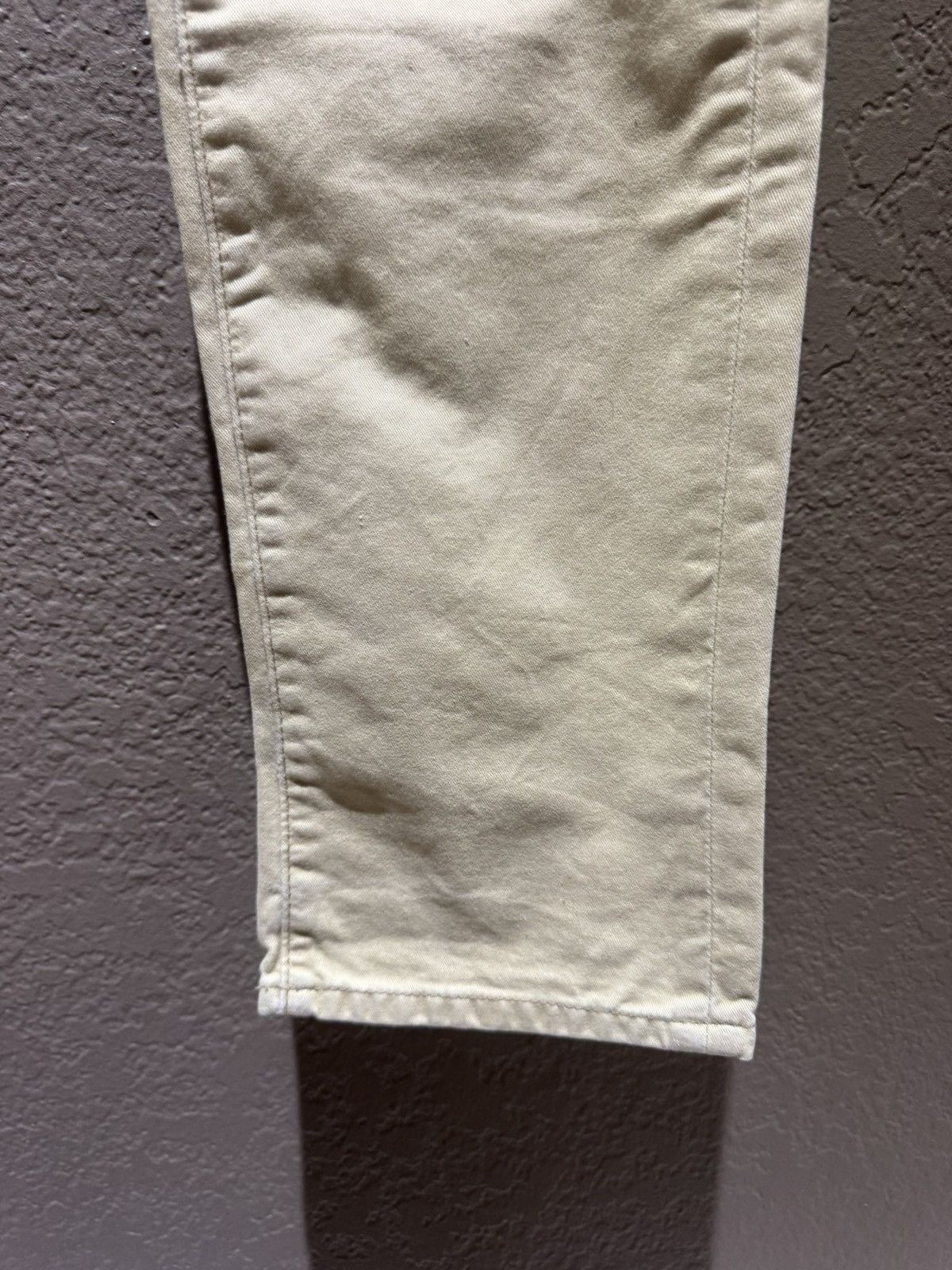 Abercrombie & Fitch 2000s Abercrombie & Fitch Tan Khaki Beige Pants 31W / 30L Size US 30 / EU 46 - 13 Thumbnail