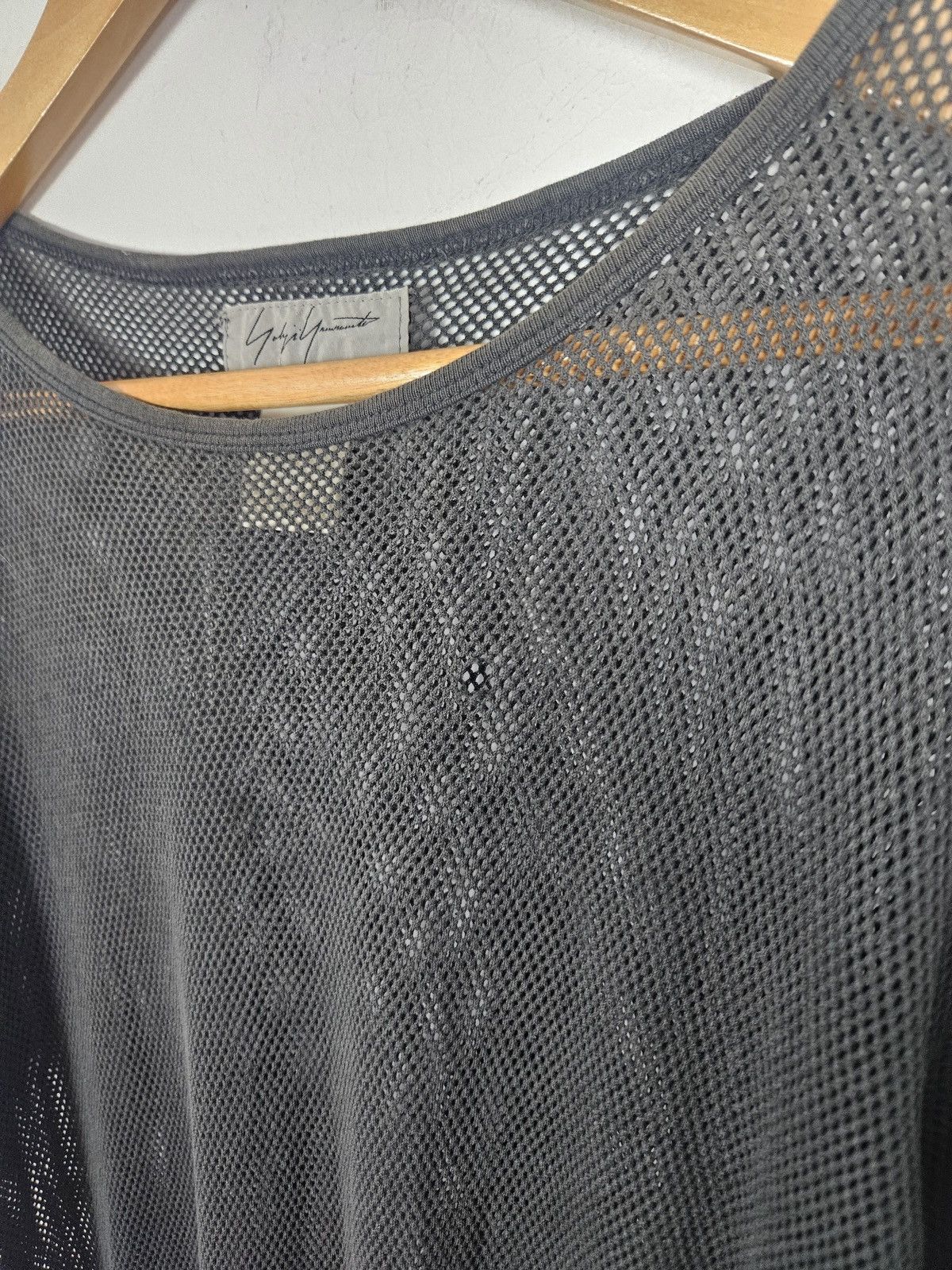 Yohji Yamamoto Yohji Yamamoto Pour Homme mesh jersey Size US L / EU 52-54 / 3 - 5 Thumbnail