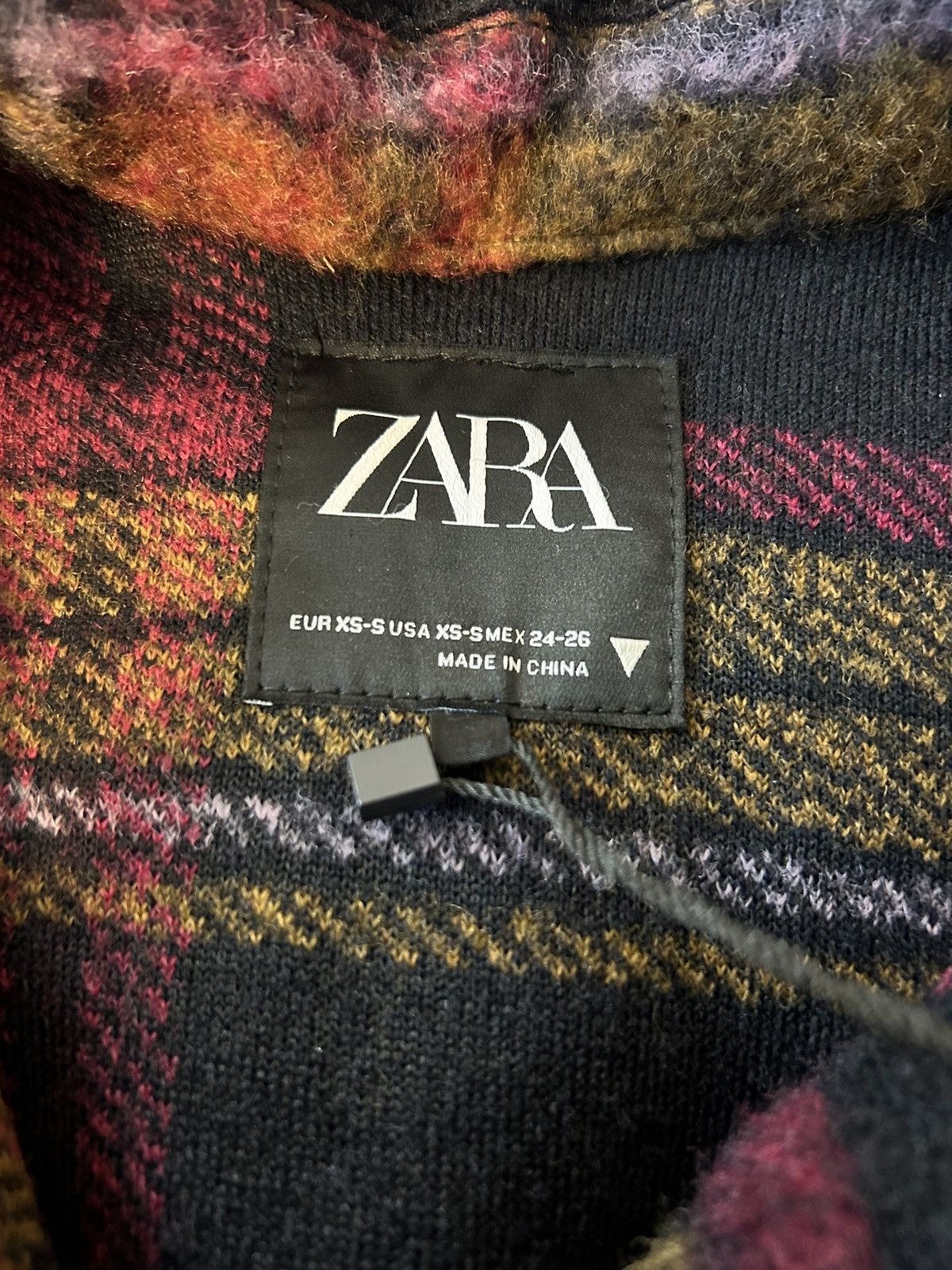 Zara zara wool blend jacket xs/s Size S / US 4 / IT 40 - 3 Thumbnail