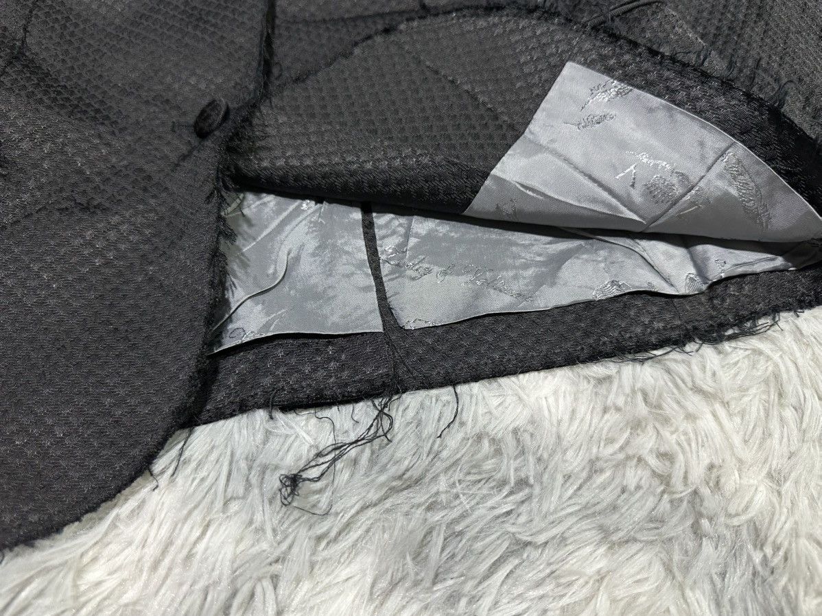 Zadig & Voltaire 🔥Y2K Vintage Zadig & Voltaire Raw Edge Blazer Jacket Size XS / US 0-2 / IT 36-38 - 4 Thumbnail