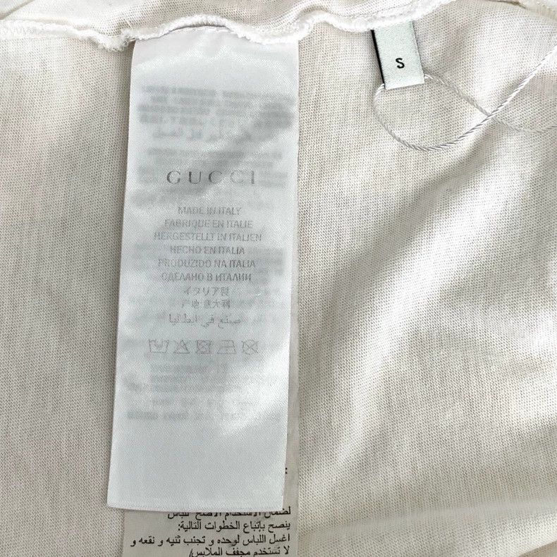 Gucci Gucci Logo pattern printed round-neck cotton short-sleeved Size US S / EU 44-46 / 1 - 6 Thumbnail