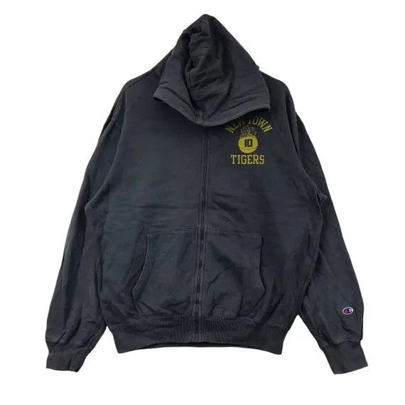 Champion Vtg NEW TOWN TIGERS Champion Basketball Hoodie Zipper Size US L / EU 52-54 / 3 - 1 Thumbnail