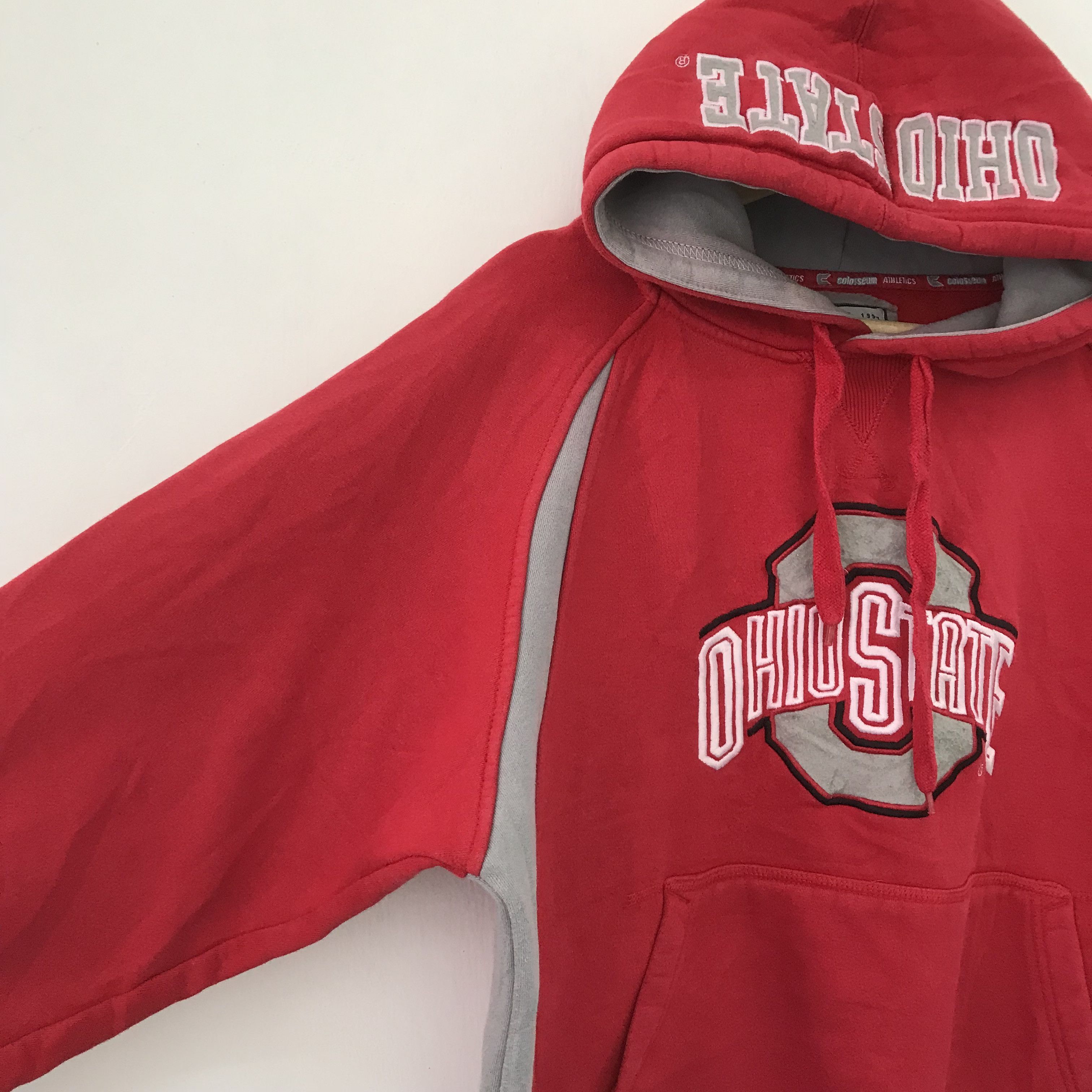 Vintage Vintage 90s Ohio State University Ncaa Red - 492 Size US L / EU 52-54 / 3 - 2 Thumbnail