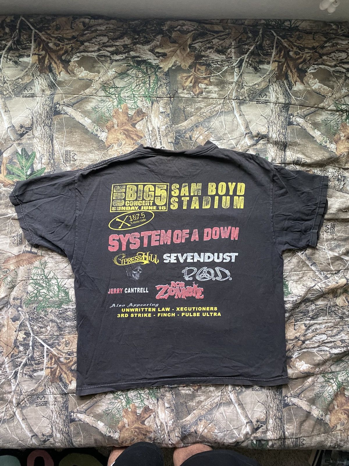 Vintage “Our Big 5” Concert tee w/ System of Down Size US XL / EU 56 / 4 - 1 Thumbnail