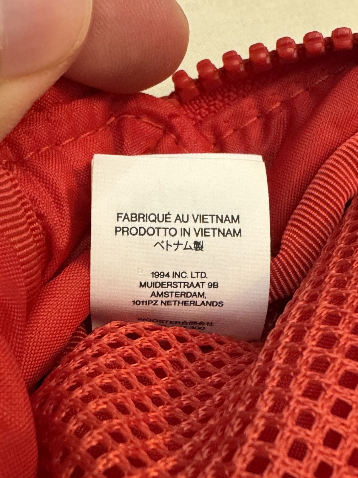 Supreme Supreme Puffer Pouch 'Red Paisley' Size ONE SIZE - 9 Thumbnail