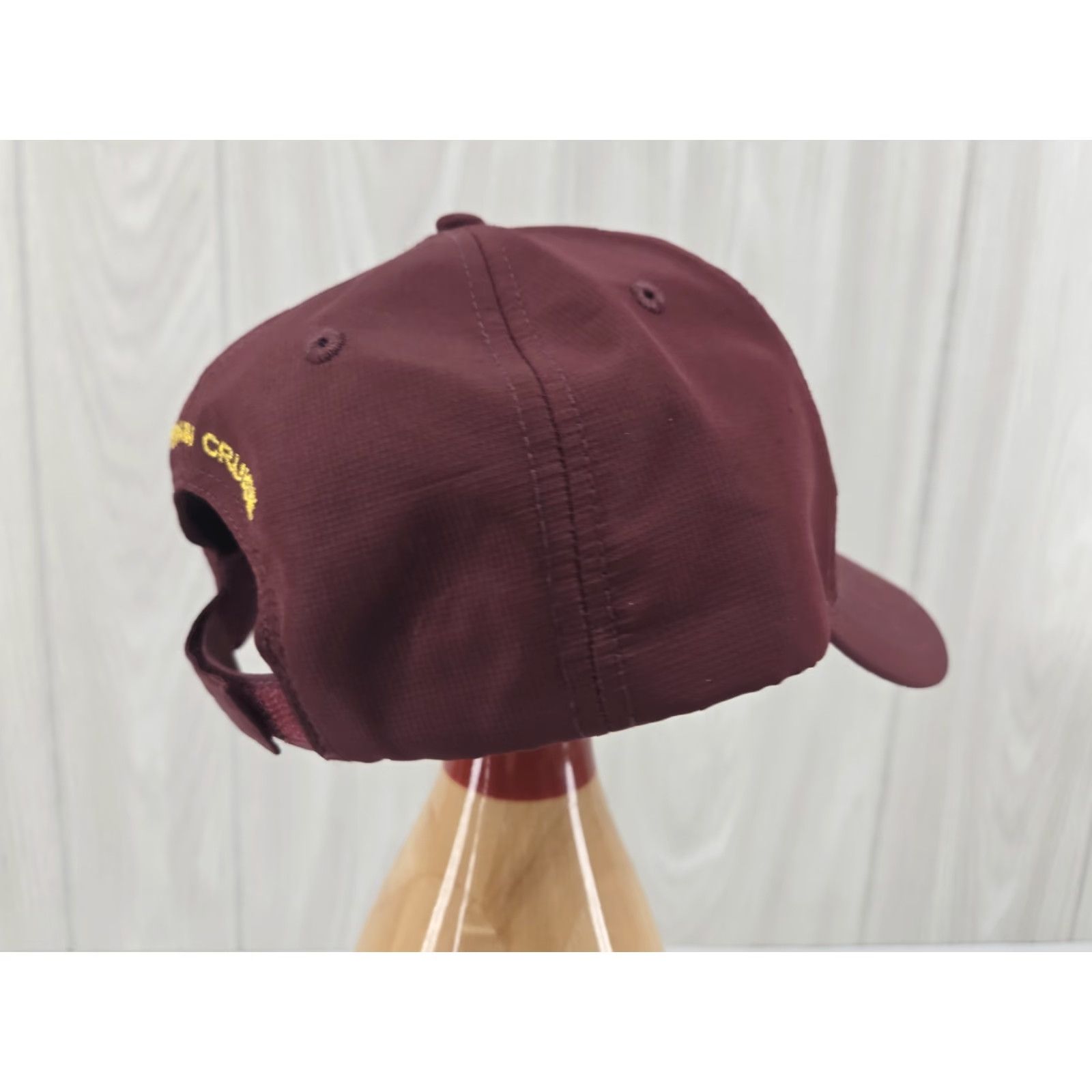 Vintage SOUL TRAIN CRUISE ADJUSTABLE STRAPBACK BASEBALL HAT CAP Maroon Unisex Adults One Size Sports Outdoor Adjustable Maroon Baseball Cap Hats Size ONE SIZE - 6 Thumbnail