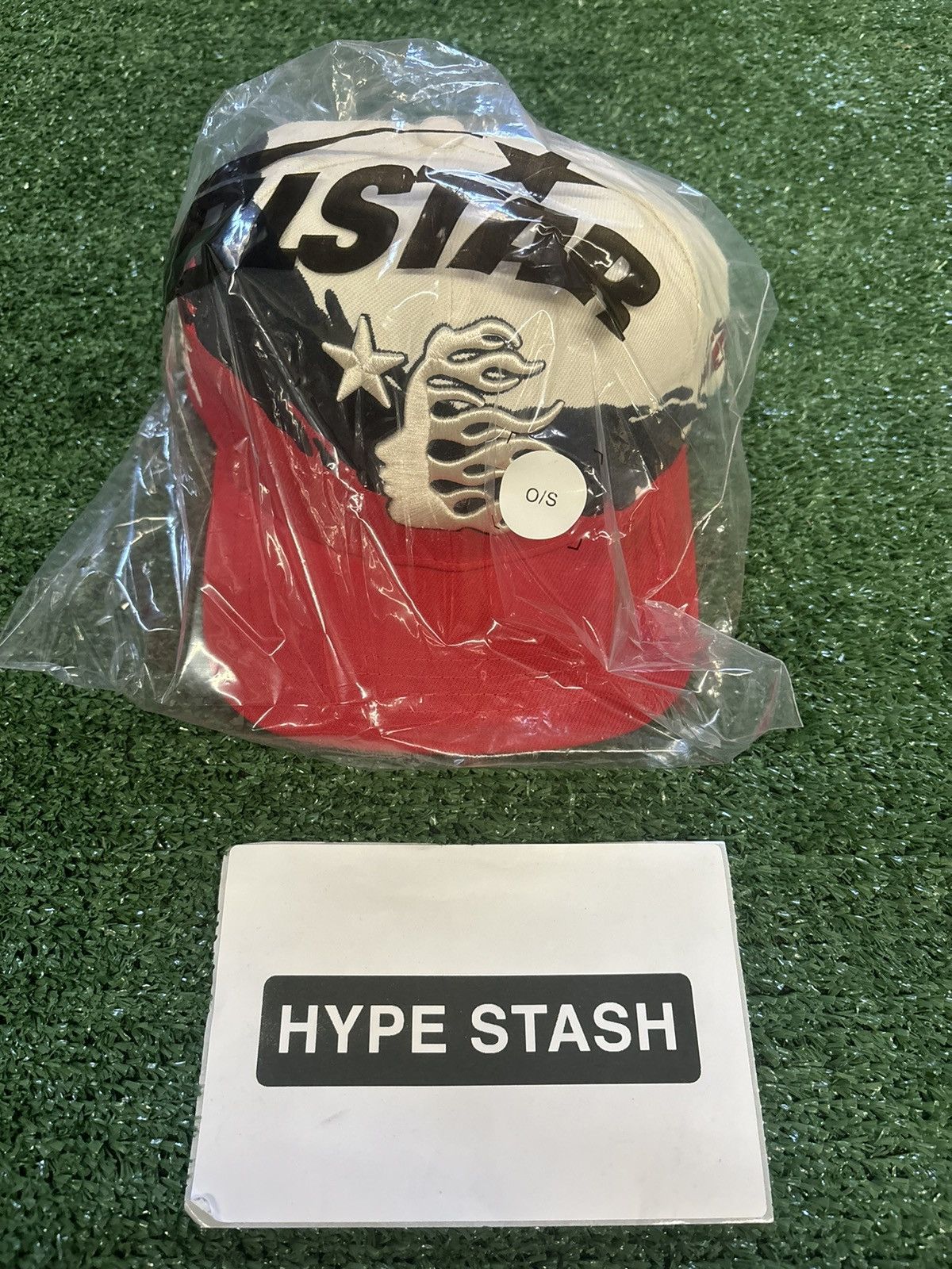 HELLSTAR Hellstar Red Paintbrush Snapback Size ONE SIZE - 2 Thumbnail