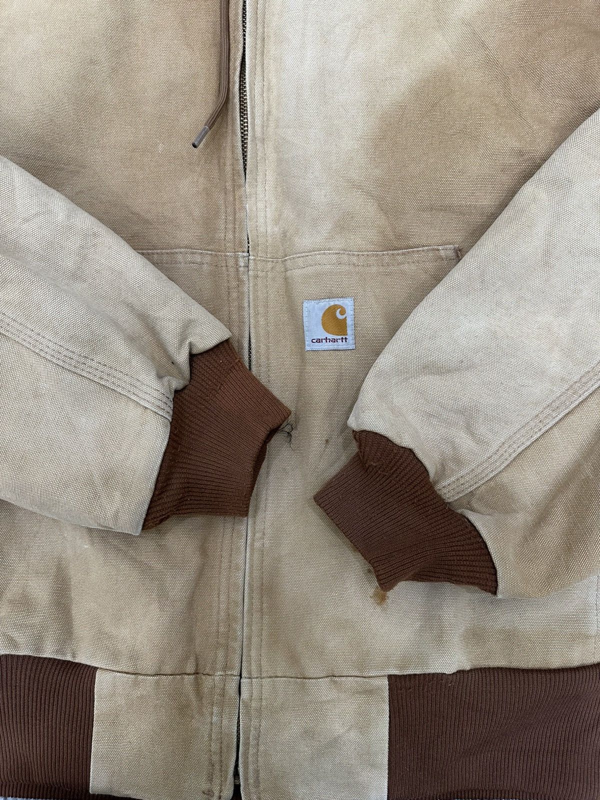 Carhartt Vintage Carhartt Hoodies Thick Jacket/ Made in USA Size US XL / EU 56 / 4 - 8 Thumbnail