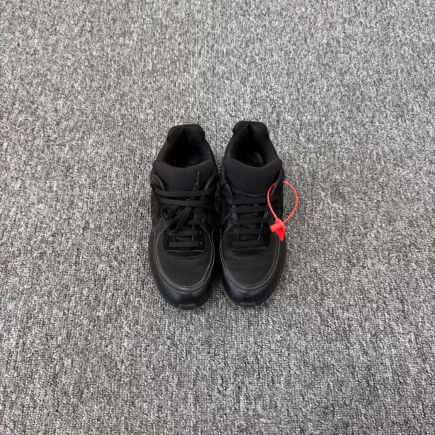 Chanel Chanel CC Black Samurai Sneakers 36.5 98 New Size US 6 / IT 36 - 3 Thumbnail