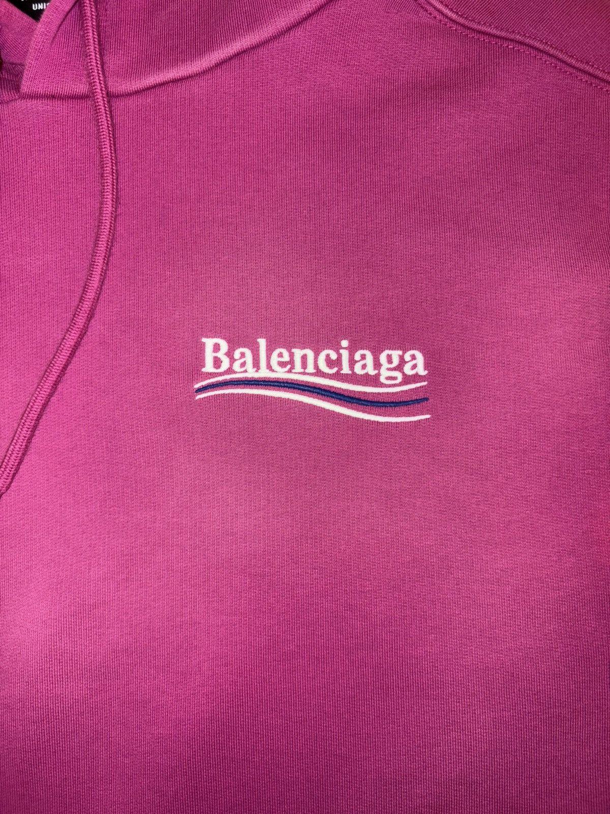 Balenciaga Balenciaga Campaign Logo Faded Hoodie Size US L / EU 52-54 / 3 - 3 Thumbnail