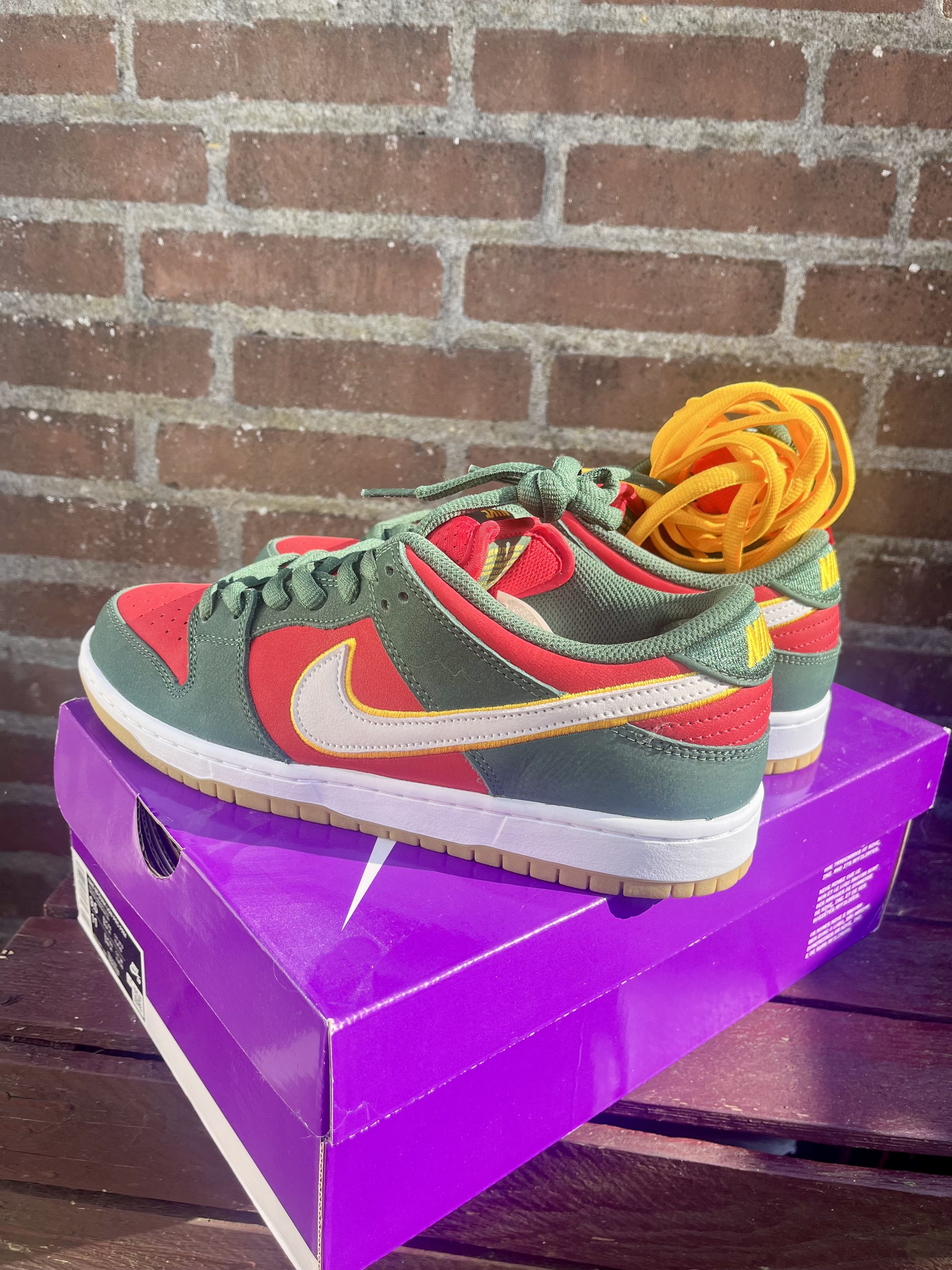 Nike SB Dunk sb low pro prm Seattle Supersonics 9.5 43 Size US 9.5 / EU 42-43 - 3 Thumbnail