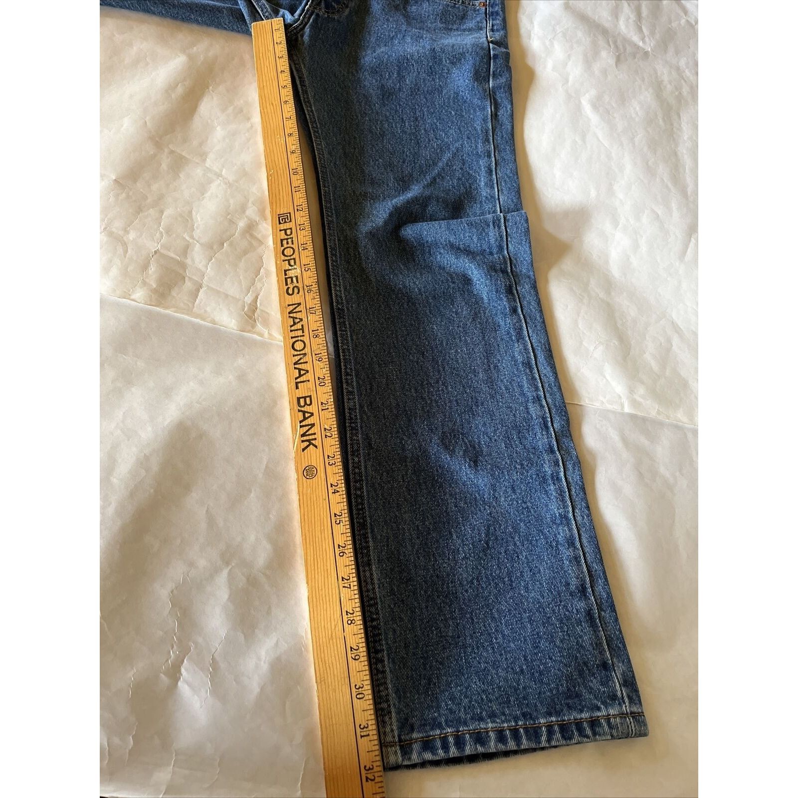 Levi's Levi's 505 Men's Jeans 32x32 Cotton Medium Wash Denim Y2K Size US 32 / EU 48 - 5 Thumbnail