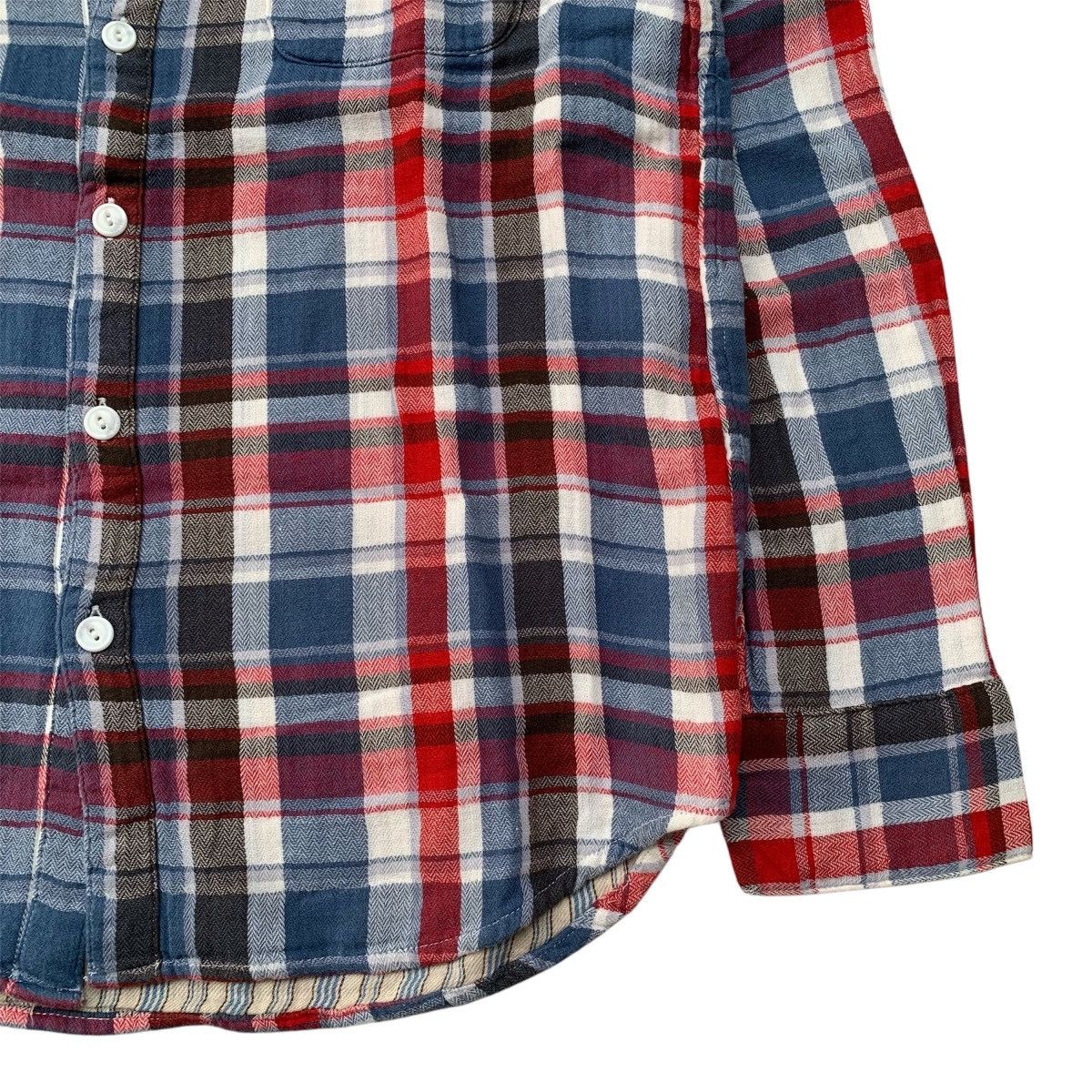 Issey Miyake × Japanese Brand × Ne-Net Ne-Net by Issey Miyake Flanel Shirt Size US M / EU 48-50 / 2 - 5 Thumbnail