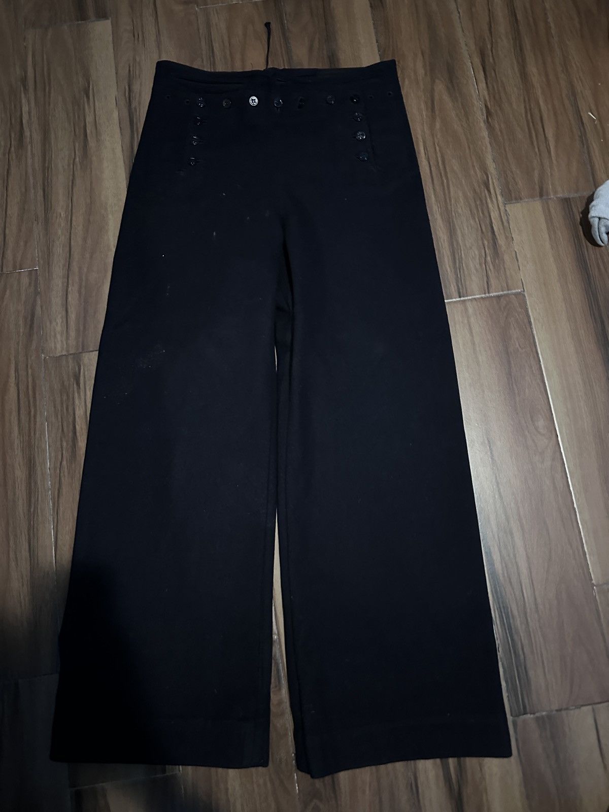 Vintage Vintage Black U.S. Navy Sailor Pants Size US 30 / EU 46 - 4 Thumbnail