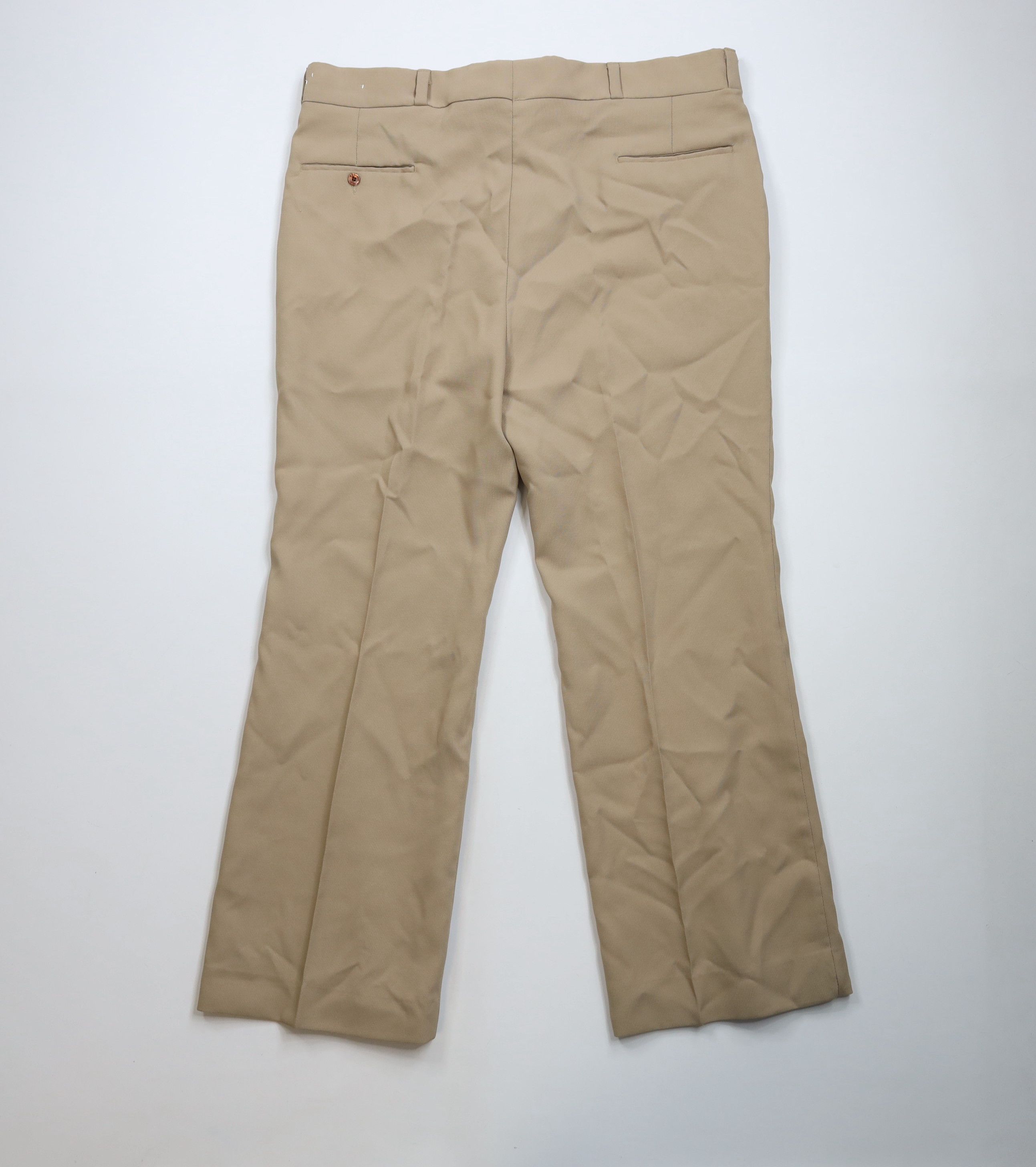 Vintage Vintage 70s Streetwear Wide Leg Bell Bottoms Chino Pants USA Size US 40 / EU 56 - 8 Thumbnail
