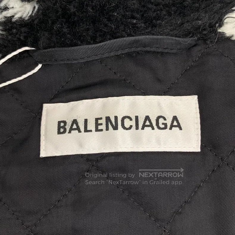 Balenciaga Balenciaga Black Logo Letter Printed All-Over Printed Stan Size XXS / US 00 / IT 34 - 5 Thumbnail