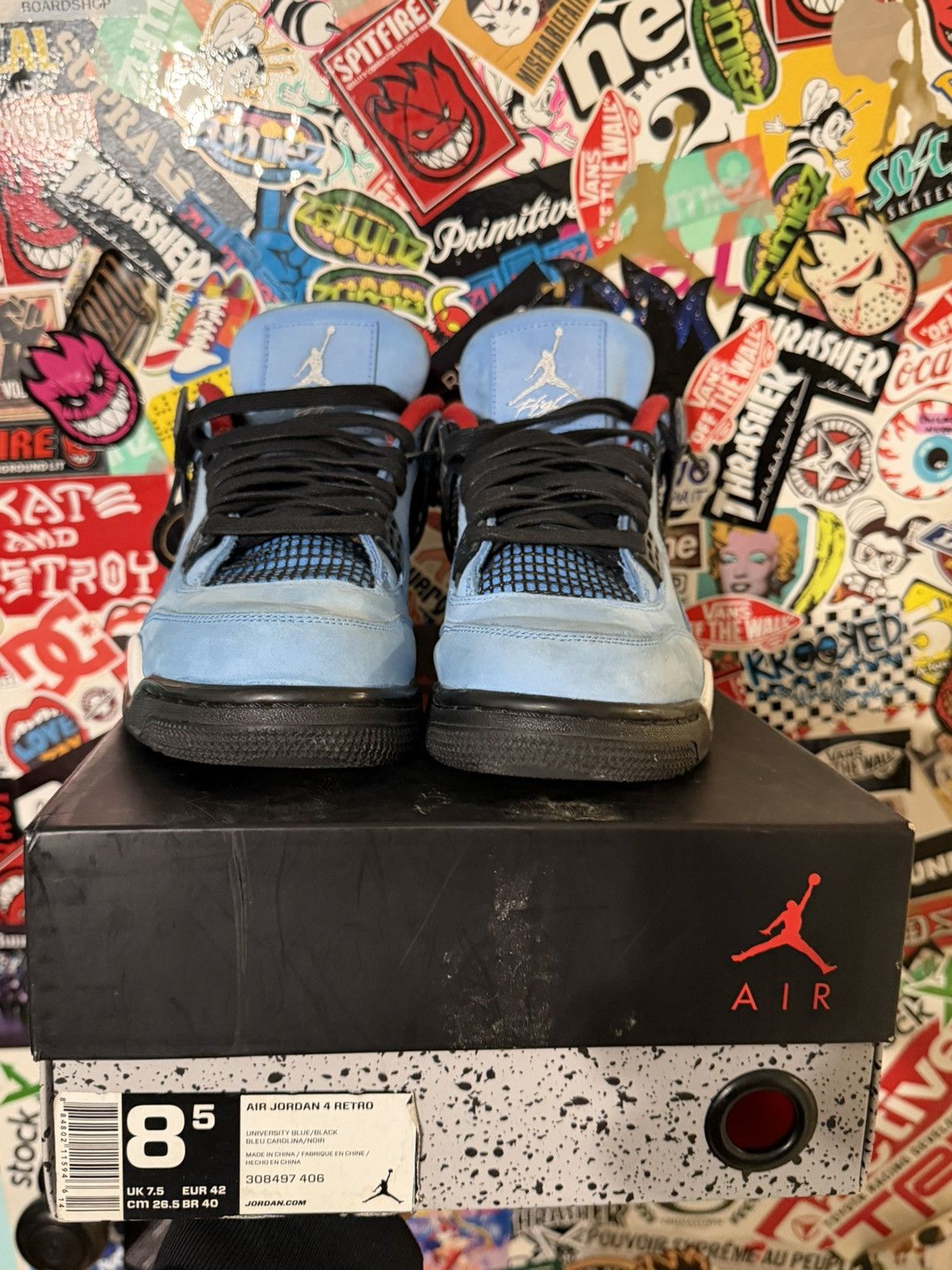 Jordan Brand × Travis Scott Jordan 4 Cactus Jacks Size US 8.5 / EU 41-42 - 5 Thumbnail