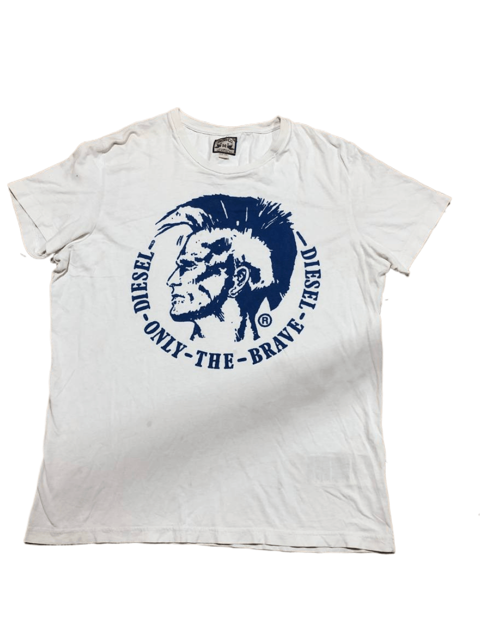 Diesel Vintage Diesel Big Y2K Logo Short Sleeve T-Shirt Size US XXL / EU 58 / 5 - 1 Thumbnail