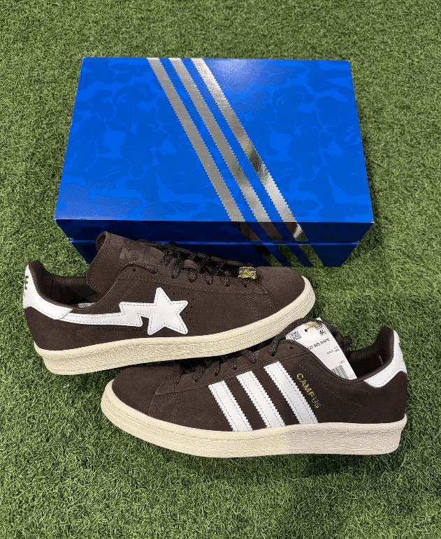 Adidas adidas Men's Bape x Campus 80s '30th Anniversary, Brown Size US 7 / EU 40 - 2 Thumbnail