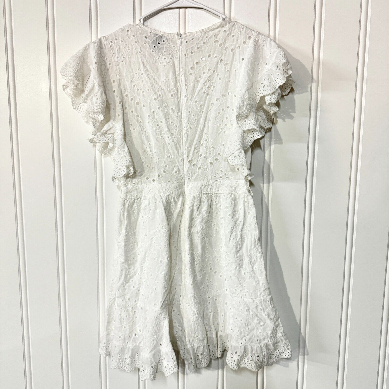 PRINCESS POLLY Princess Polly Dress Size 4 Ruffled Pleated Mini Flared Lace Size S / US 4 / IT 40 - 5 Thumbnail