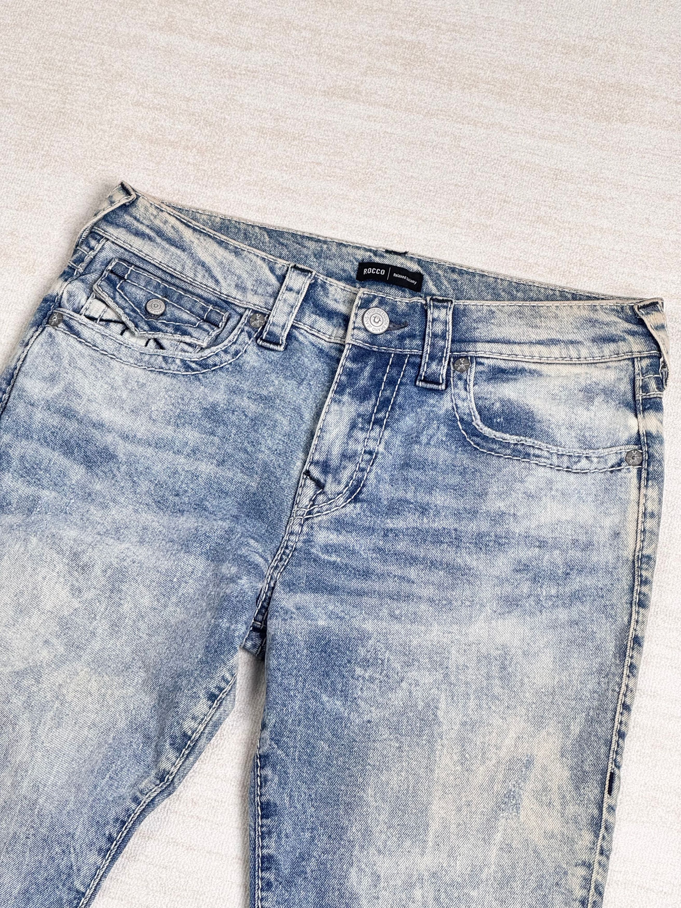 True Religion Sample* True Religion Jeans Rocco Relaxed Skinny-fit Size US 32 / EU 48 - 5 Thumbnail
