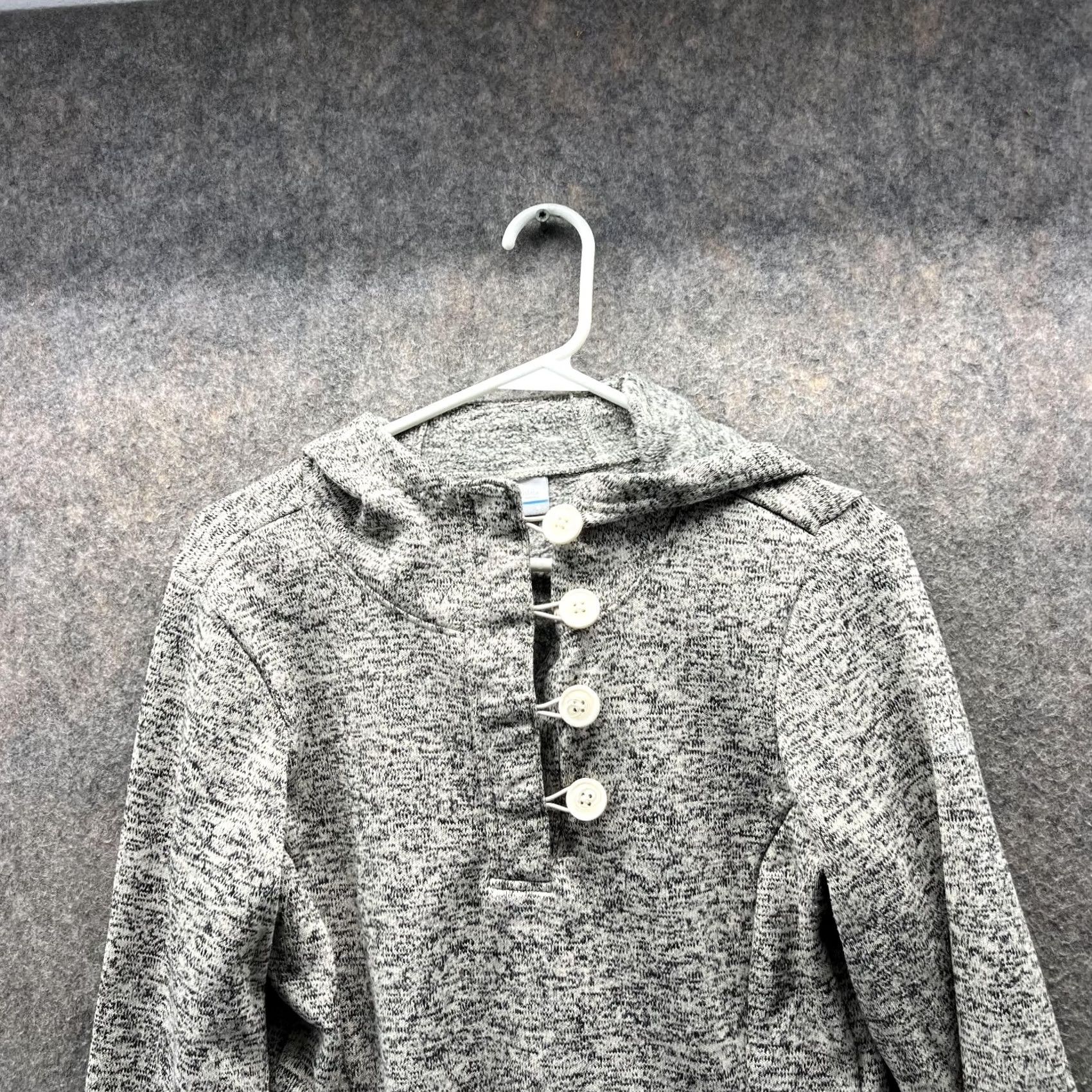 Vintage VINTAGE? No. Columbia Sweater Women S Heather Gray Pullover Fleece Hooded Logo Casual Size S / US 4 / IT 40 - 2 Thumbnail