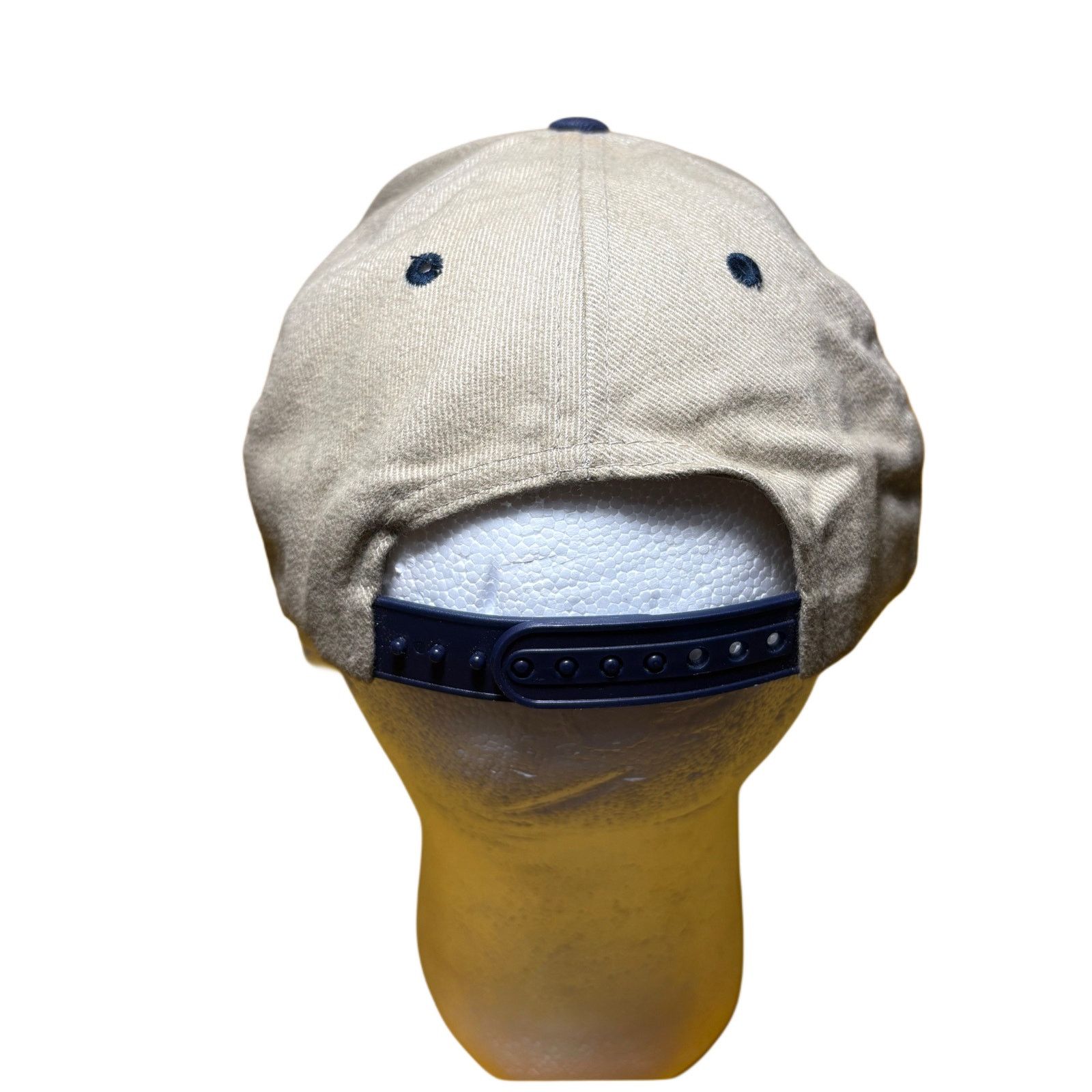 Topperz Vintage Brown & Brown Insurance Two-Tone Hat Blue & Tan Cap Size ONE SIZE - 3 Thumbnail