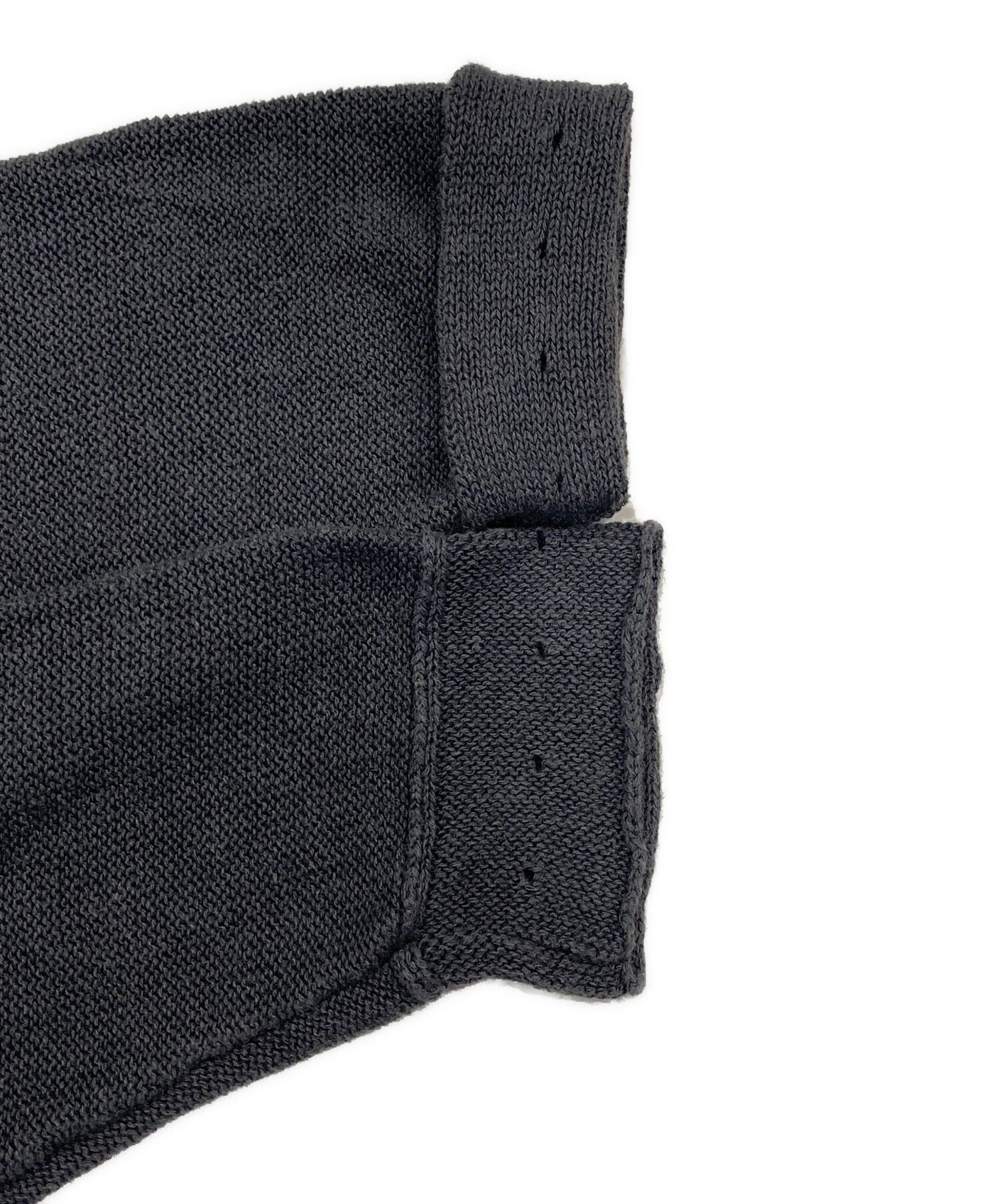 Yohji Yamamoto Yohji Yamamoto pour homme HZ-K48-980 Linen Long Knit Size US XL / EU 56 / 4 - 5 Thumbnail