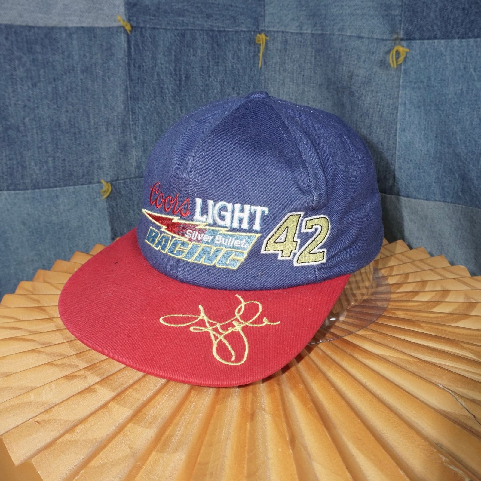 Vintage OSFA - Vintage Coors light silver bullet racing 1990s hat Size ONE SIZE - 2 Thumbnail