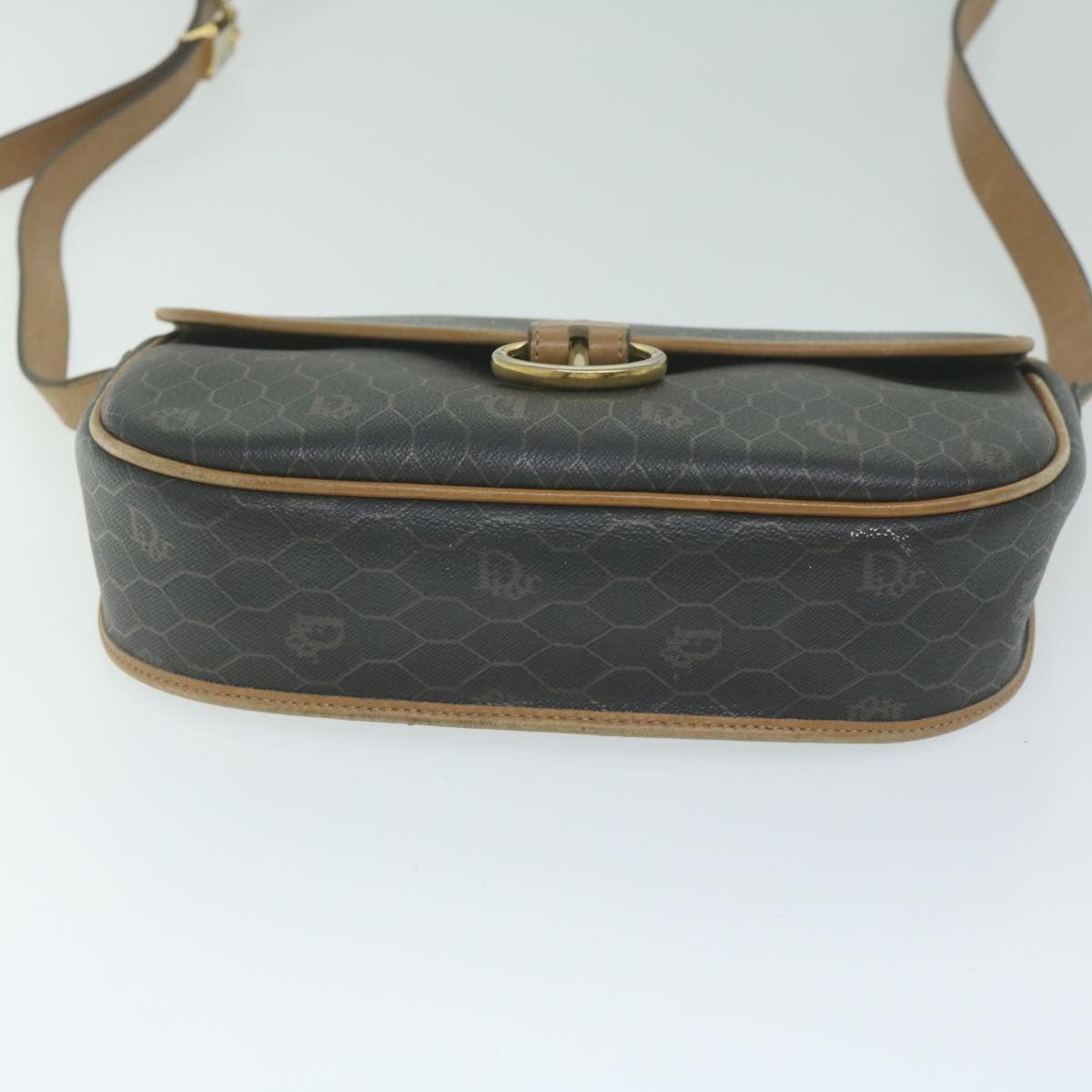 Dior DIOR Honeycomb Canvas Shoulder Bag Pvc Black Size ONE SIZE - 5 Thumbnail