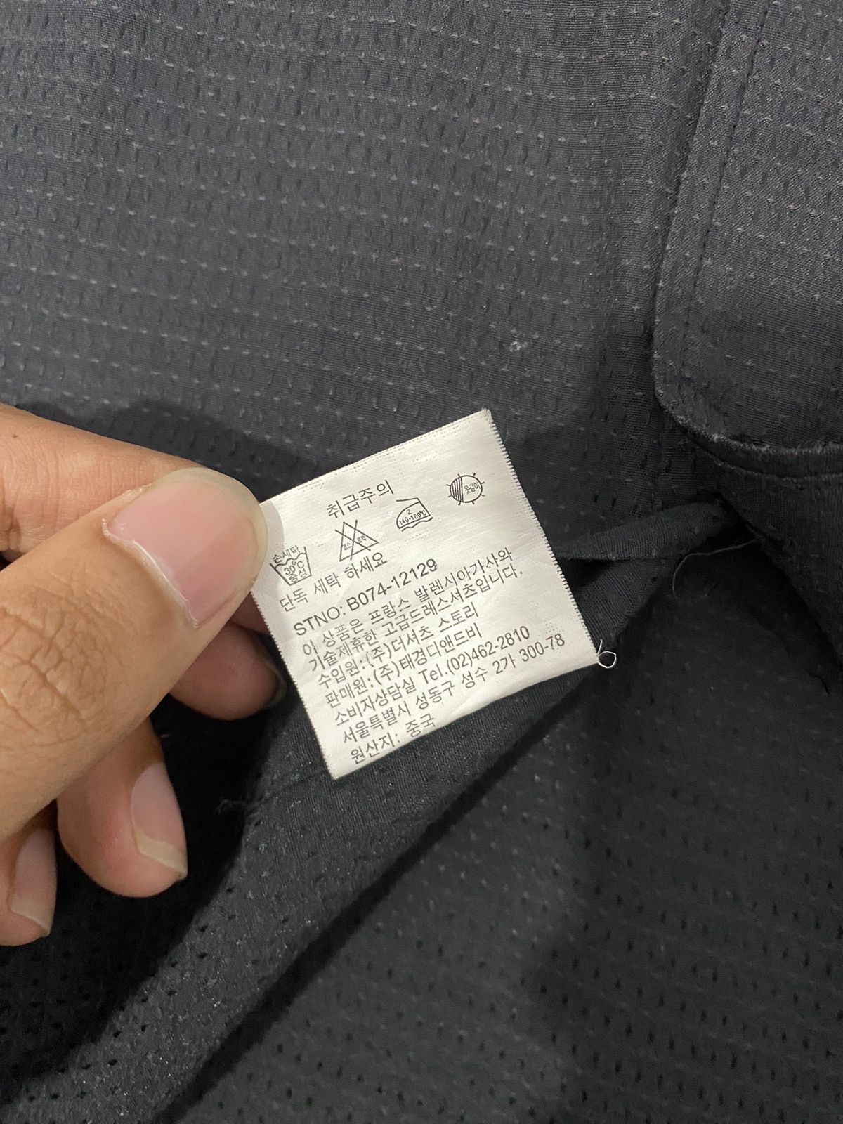 Balenciaga × Vintage 💥All Black💥Balenciaga Shirt Buttons Up Size US L / EU 52-54 / 3 - 12 Thumbnail