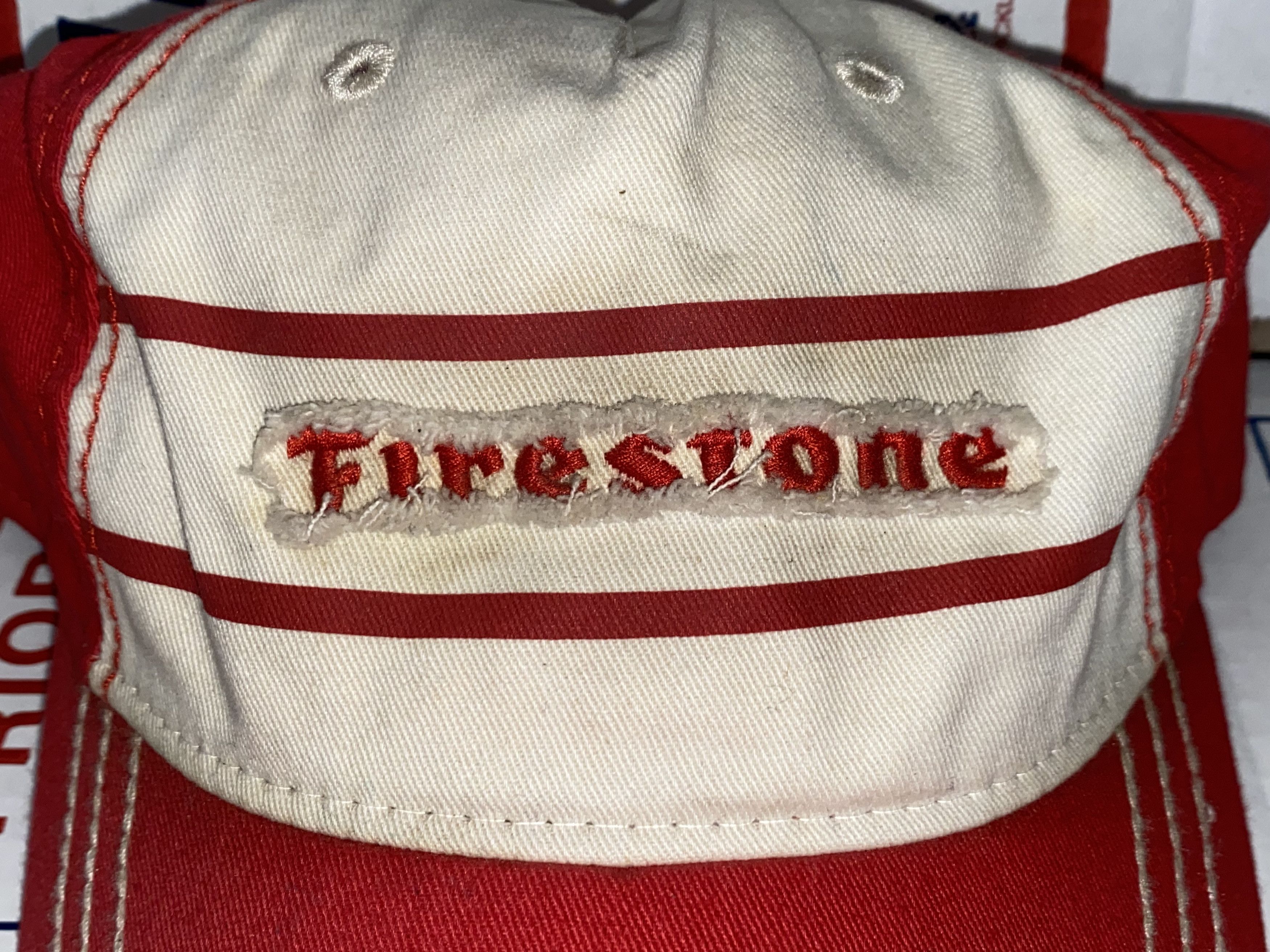 Other Firestone Tire tyre Rubber Baseball Cap Auto Car racing hat Size ONE SIZE - 2 Thumbnail