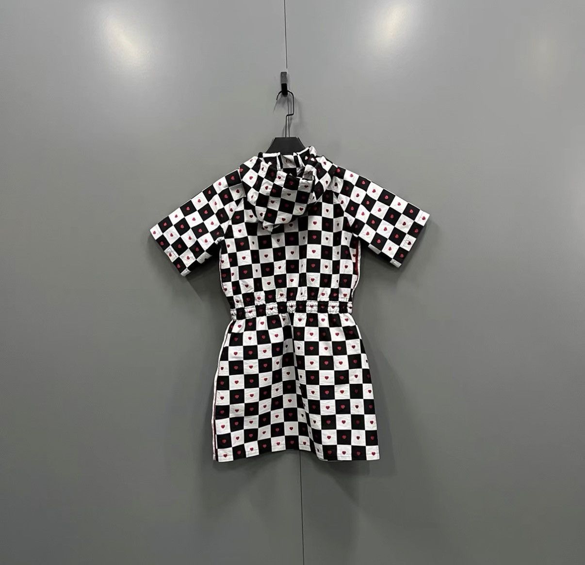 Dior Dior Plaid Heart Color-block All-over Print Dress J41 Size XS / US 0-2 / IT 36-38 - 2 Thumbnail