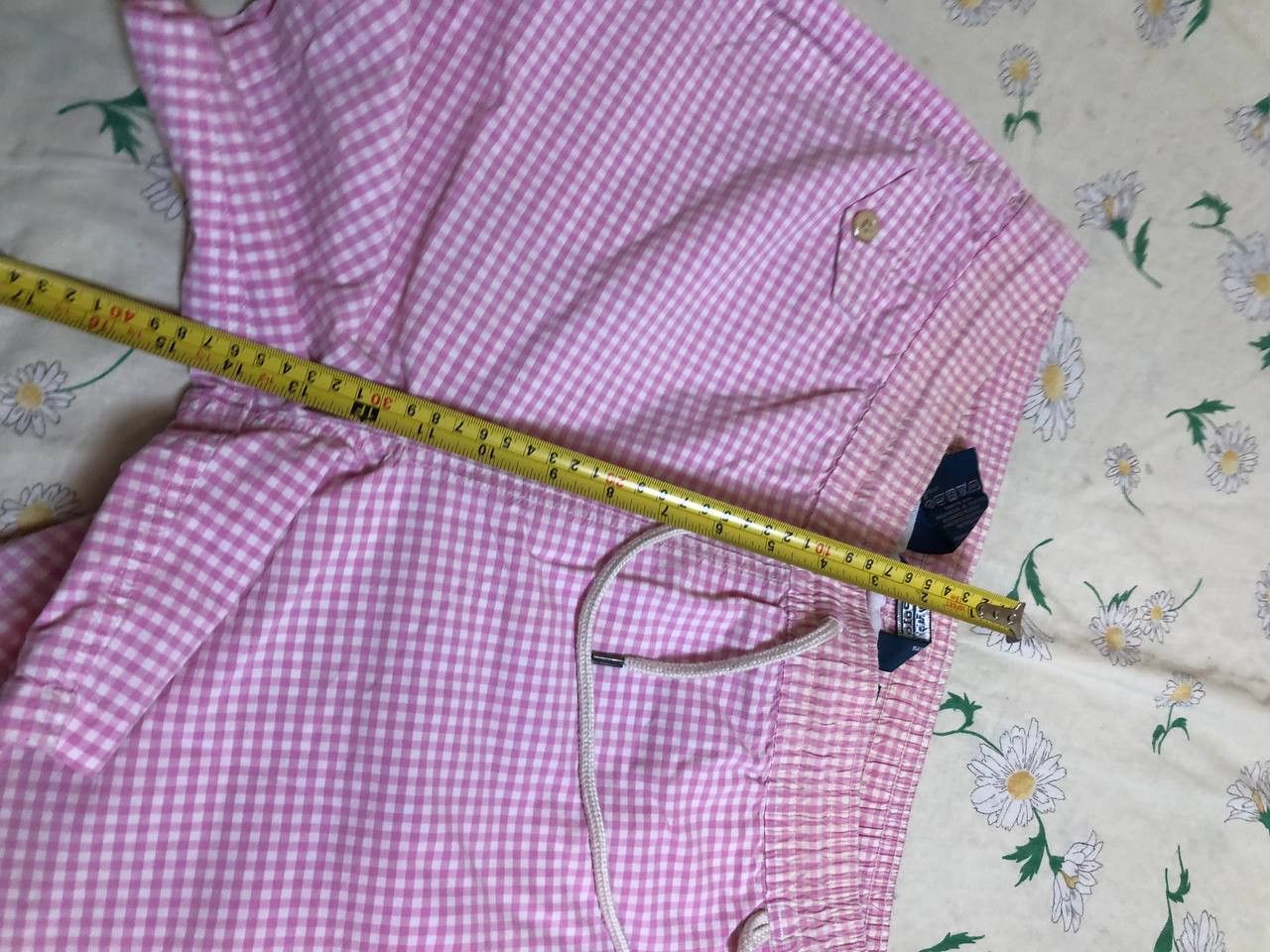 Polo Ralph Lauren Polo Ralph Lauren Swimwear Short Pink White Vintage Size US 32 / EU 48 - 10 Thumbnail