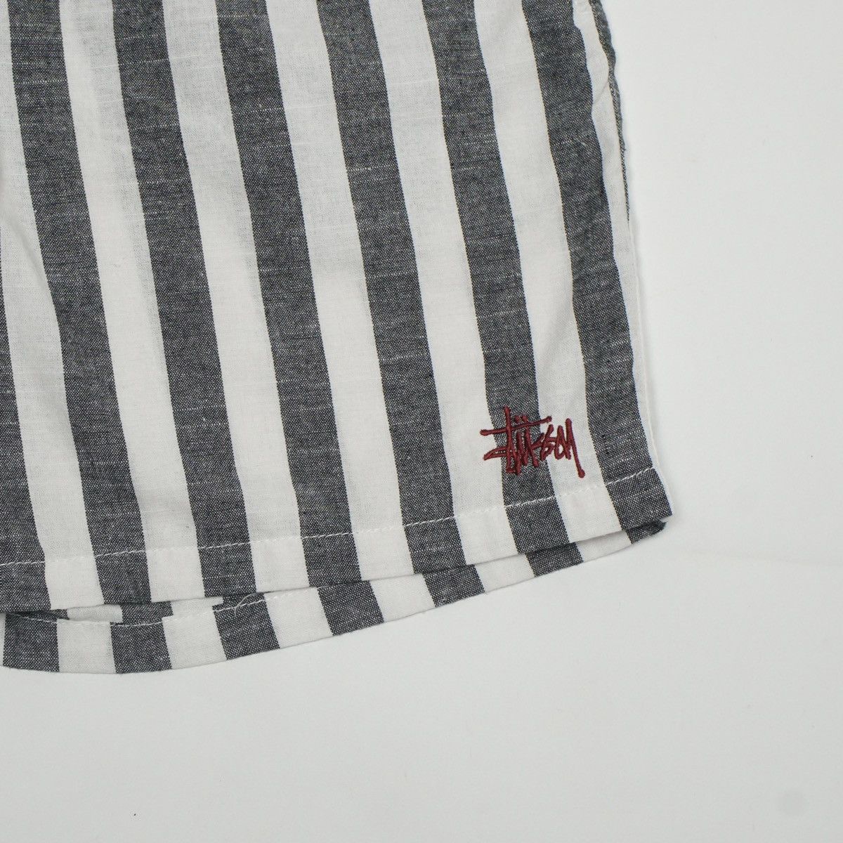Stussy *NoTariff Stussy Stripe Shorts Size US 32 / EU 48 - 2 Thumbnail
