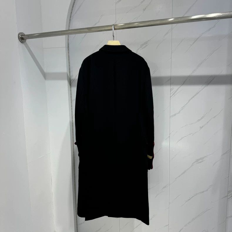 Givenchy Givenchy Size40 Showpiece Black Trench Coat Size 40 98 New Size US M / EU 48-50 / 2 - 2 Thumbnail