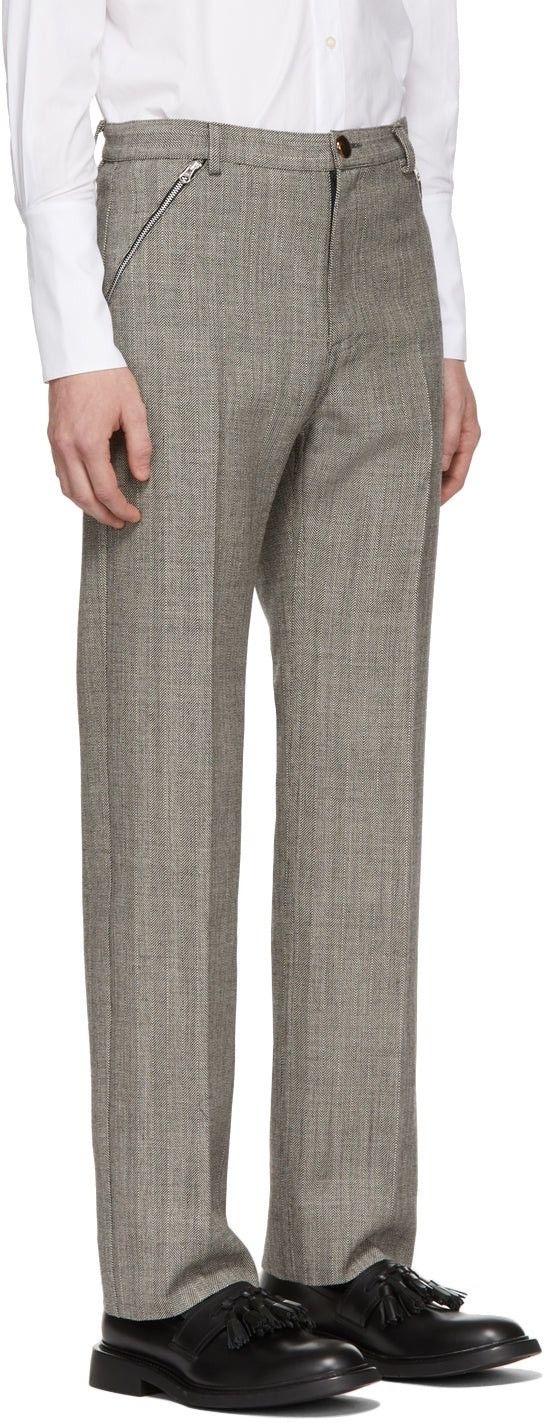 Stefan Cooke Zip Pocket Trousers Size US 28 / EU 44 - 5 Thumbnail