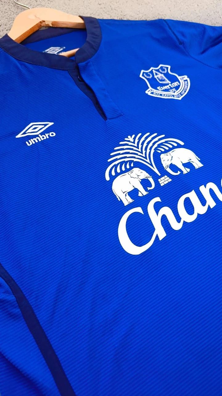 Umbro Everton 2014-2015 Home Jersey Vintage Premier League Shirt M Size US M / EU 48-50 / 2 - 5 Thumbnail