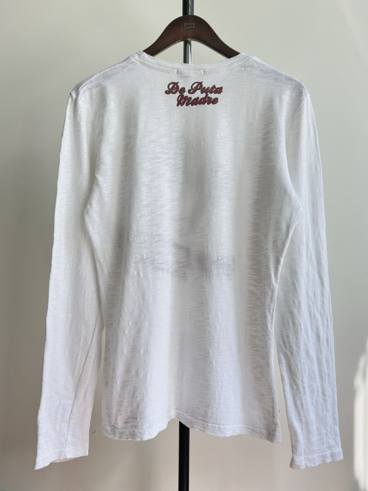 Vintage VINTAGE Y2K DE PUTA MADRE 69 JESUS PRINT LONG SLEEVE SHIRT Size US M / EU 48-50 / 2 - 6 Thumbnail