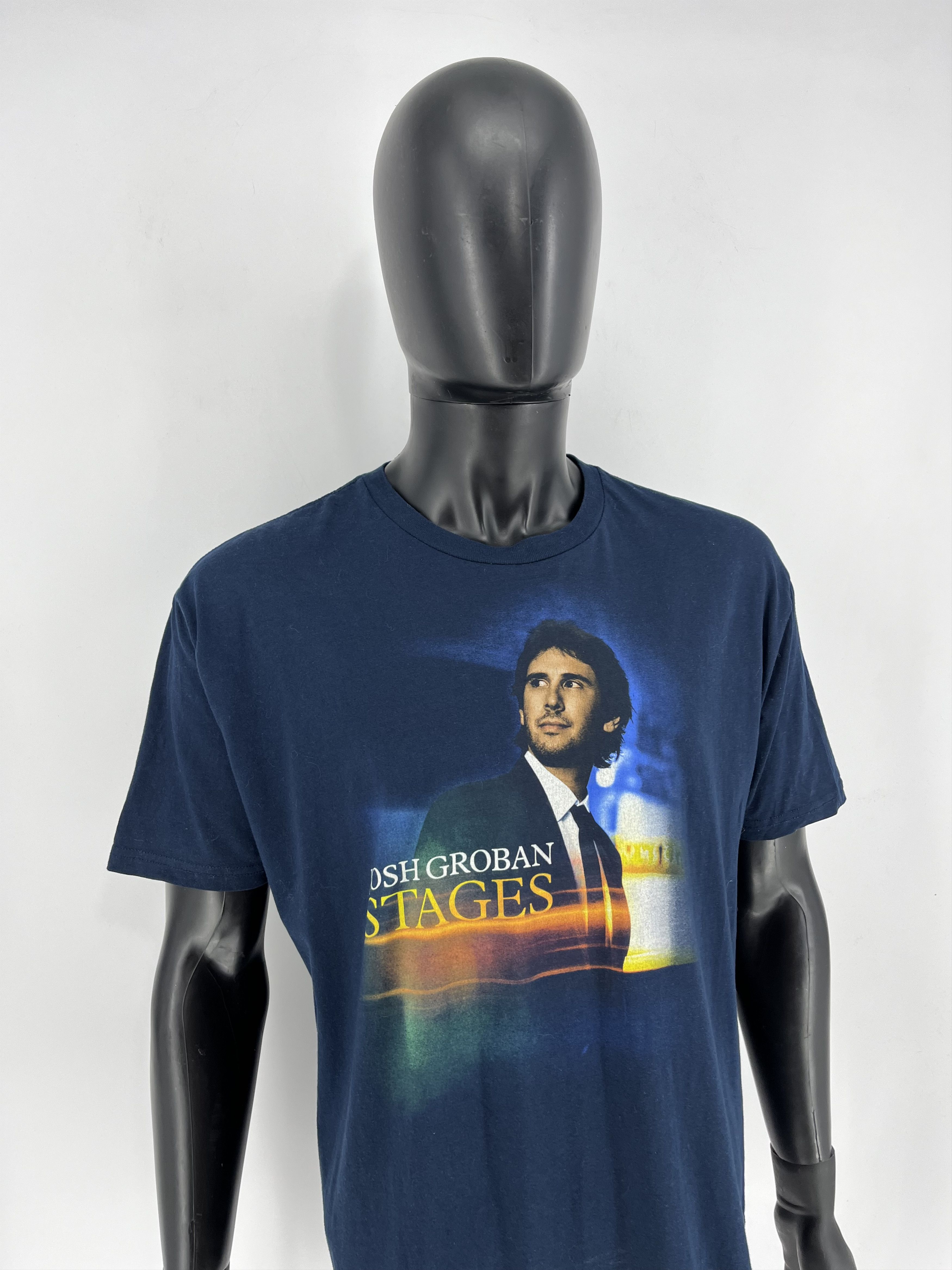 Band Tees × Vintage Josh Groban Stages Tour Concert Promo Shirt Rock Band Tee Size US L / EU 52-54 / 3 - 3 Thumbnail
