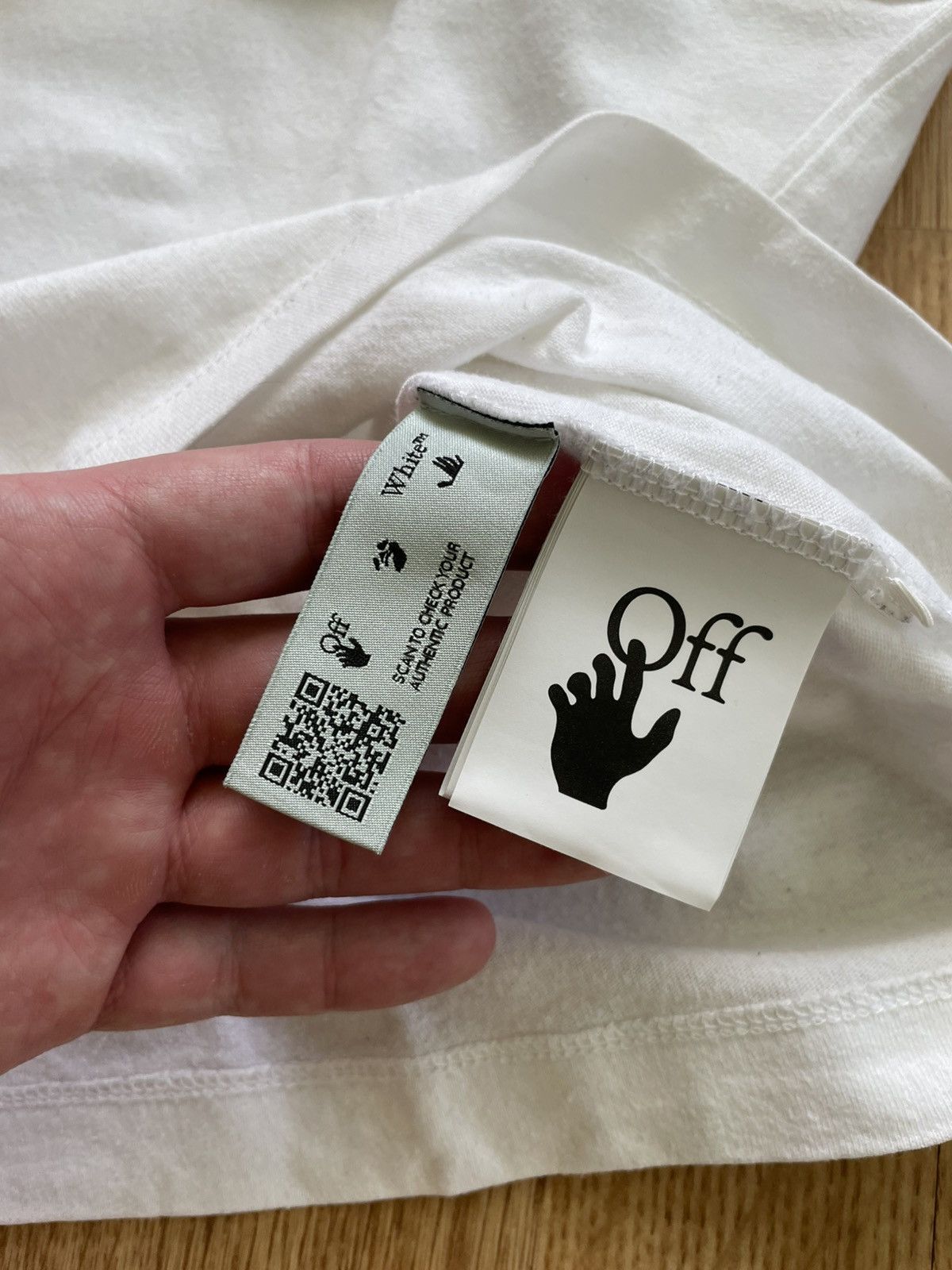 Off-White × Virgil Abloh Off-White White T-Shirt Size US M / EU 48-50 / 2 - 8 Thumbnail