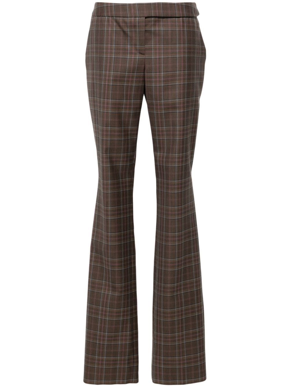 Stella McCartney CHECK WOOL TROUSERS Size 27" / US 4 / IT 40 - 1 Thumbnail