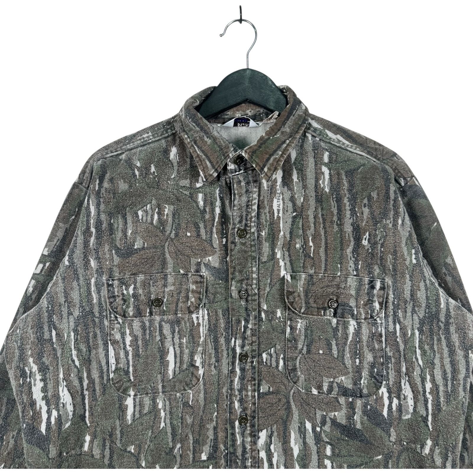 Vintage Vintage Five Brother Camo Long Sleeve Button Up Large Size US L / EU 52-54 / 3 - 2 Thumbnail