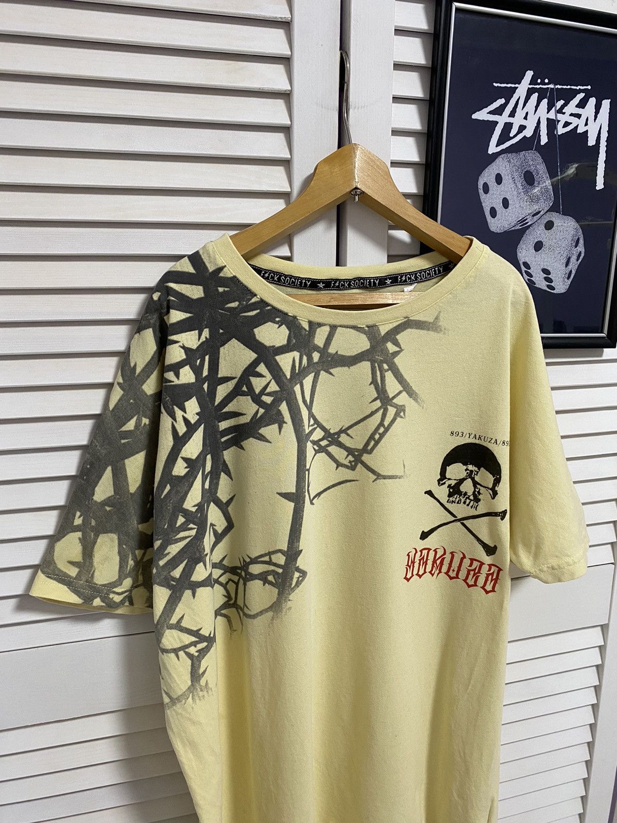 Designer × Japanese Brand T-Shirt Tee Yakuza Skull Japanese Avant Garde Style Size US L / EU 52-54 / 3 - 4 Thumbnail